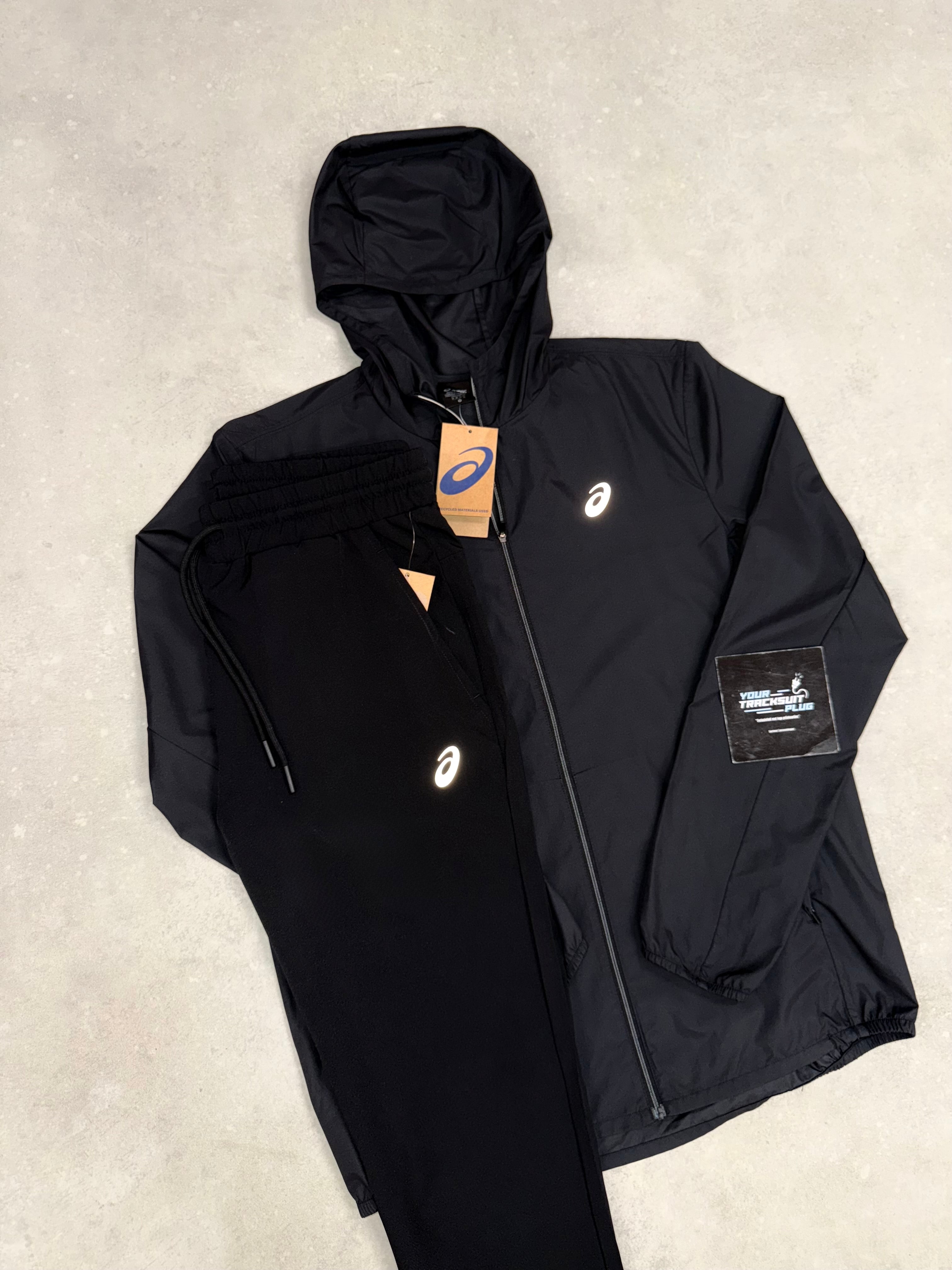 ASICS TRACKSUIT // BLACK ON BLACK