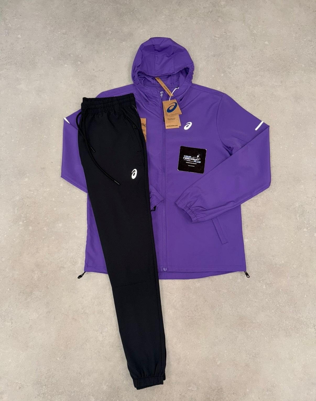 ASICS PURPLE TRACKSUIT // THE LATEST