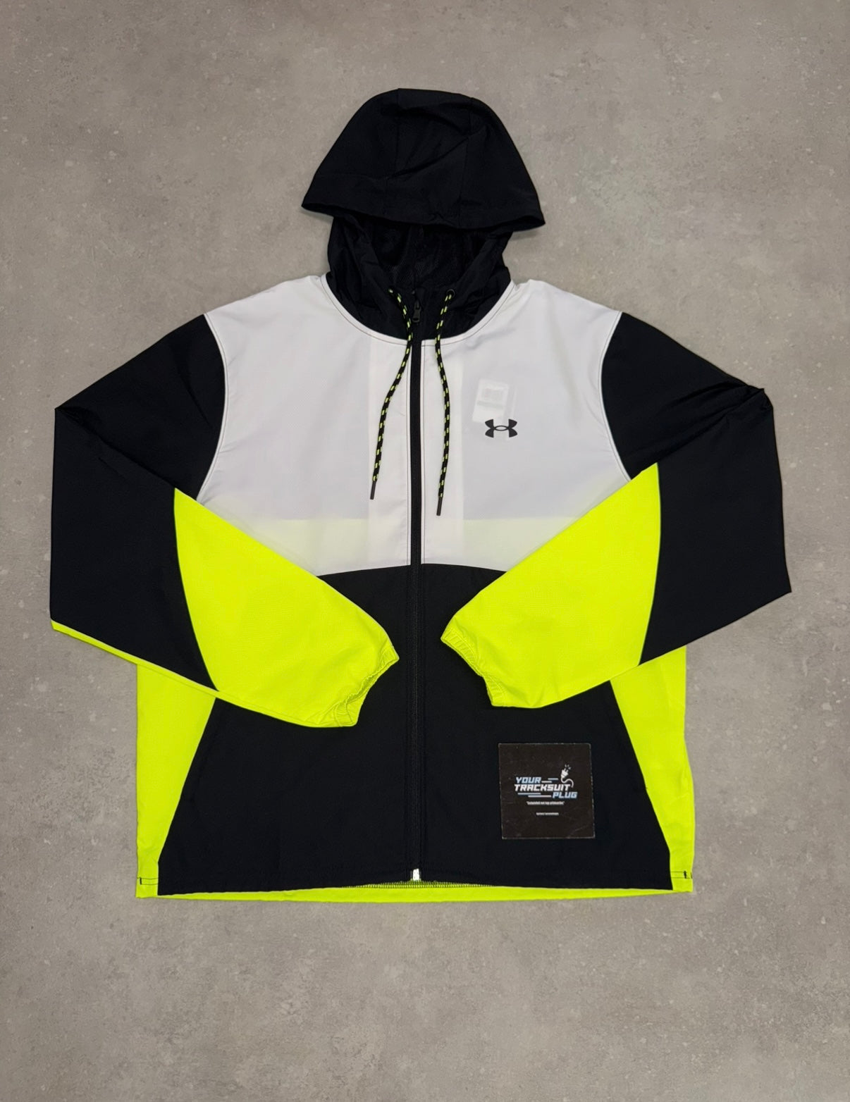 UNDER ADMOUR TRACKSUIT // BLACK & YELLOW