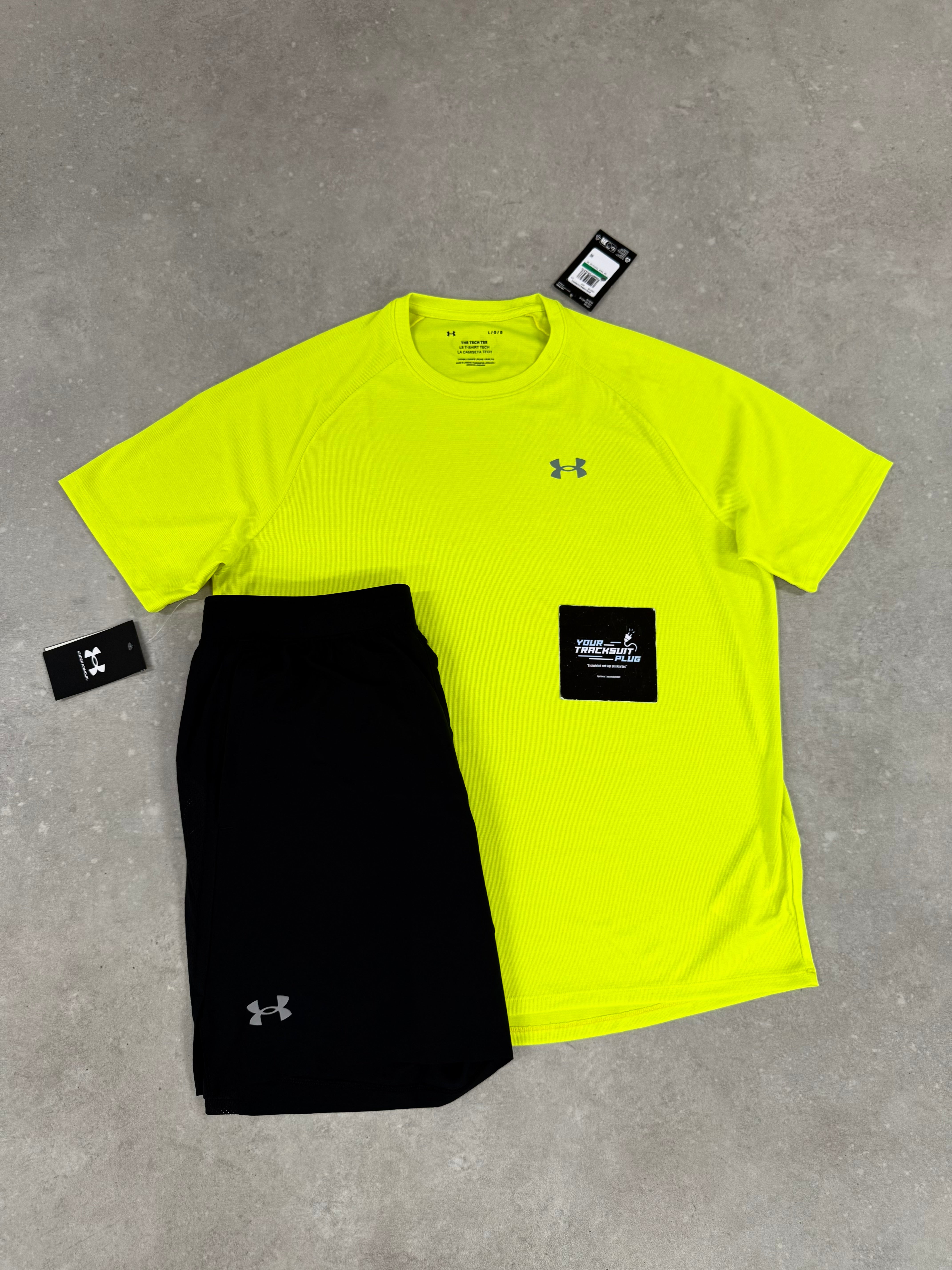 UNDER ARMOUR YELLOW & BLACK // SUMMER SET