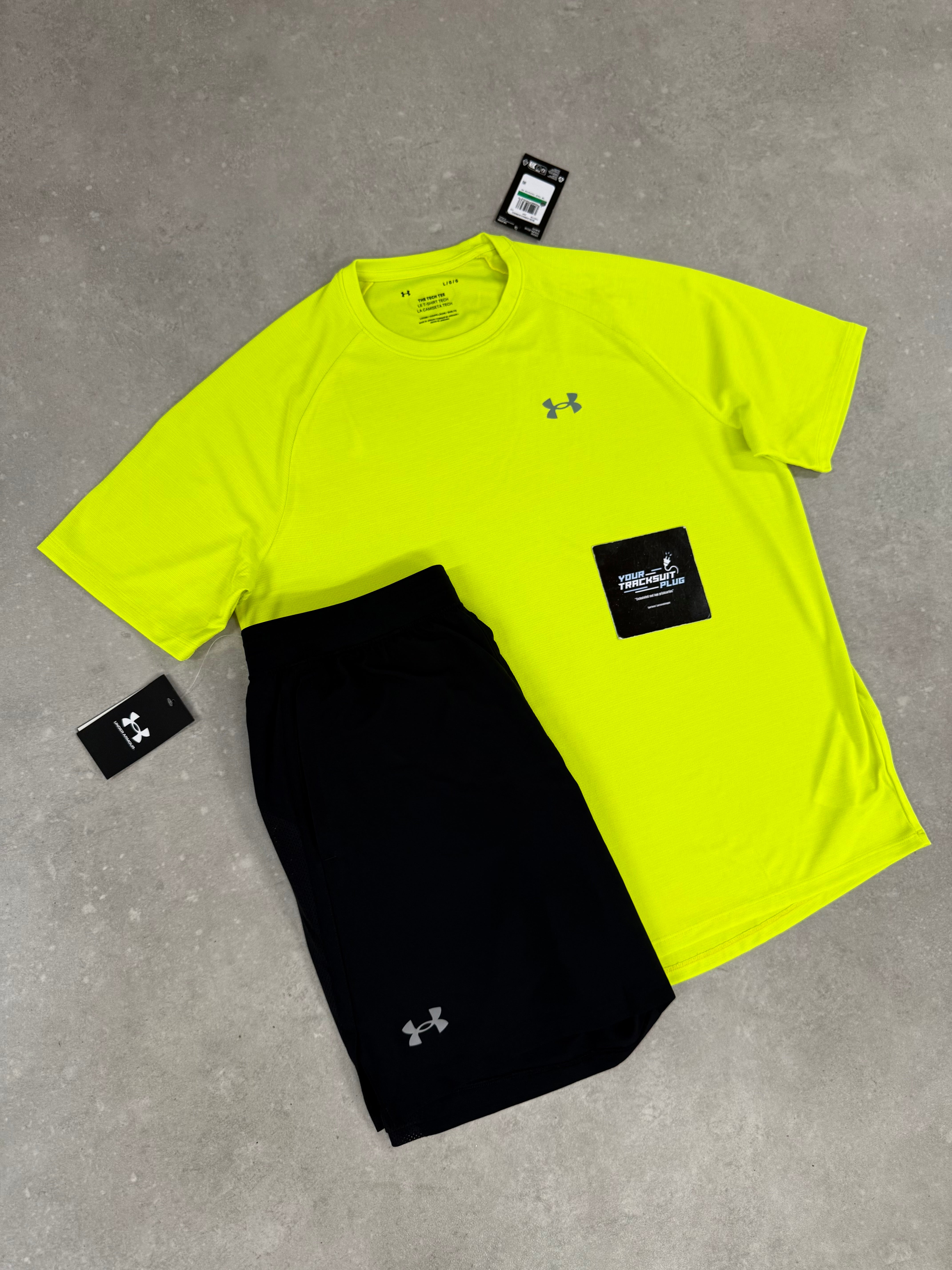 UNDER ARMOUR YELLOW & BLACK // SUMMER SET