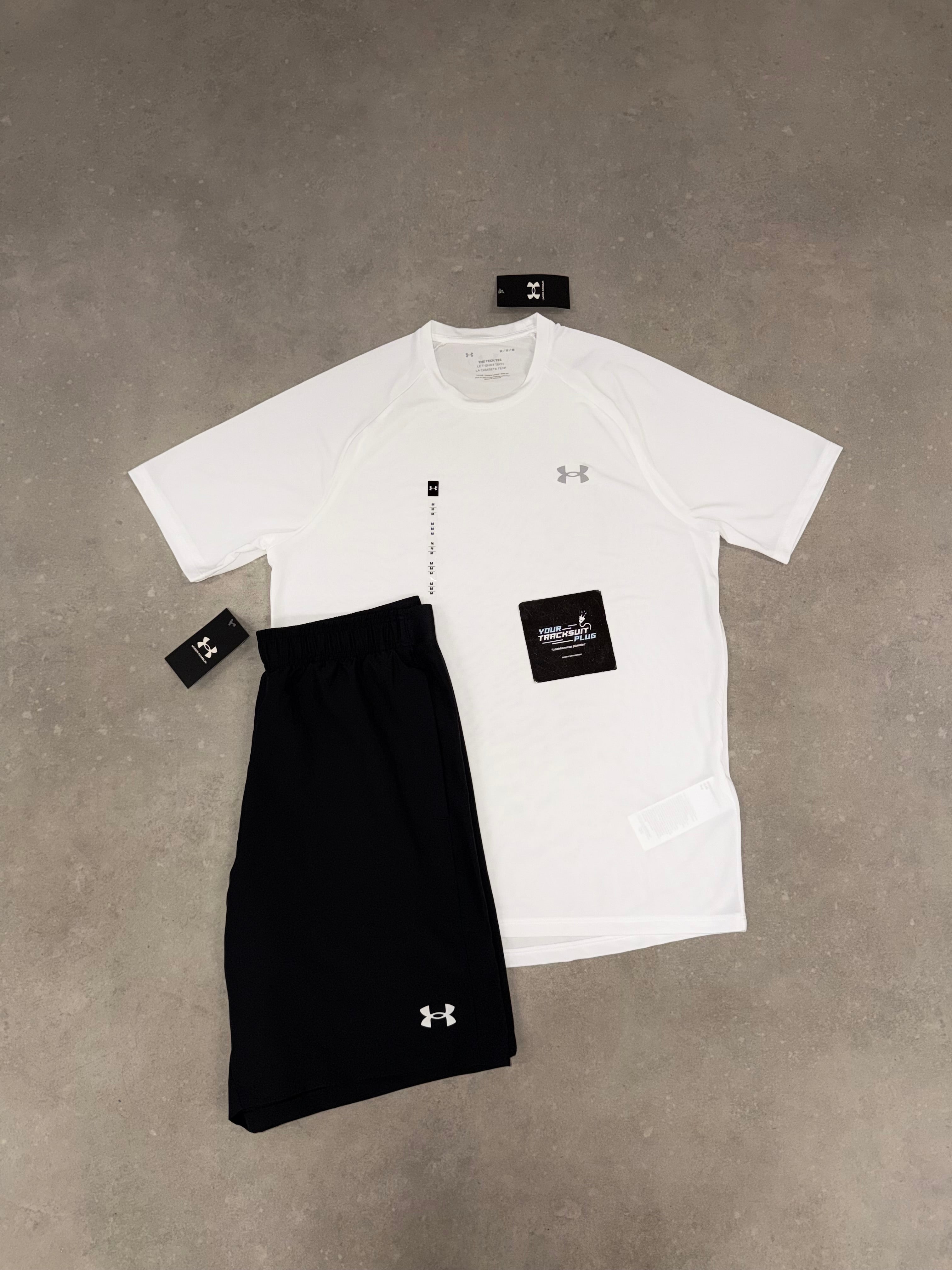 UNDER ARMOUR WHITE & BLACK // SUMMER SET