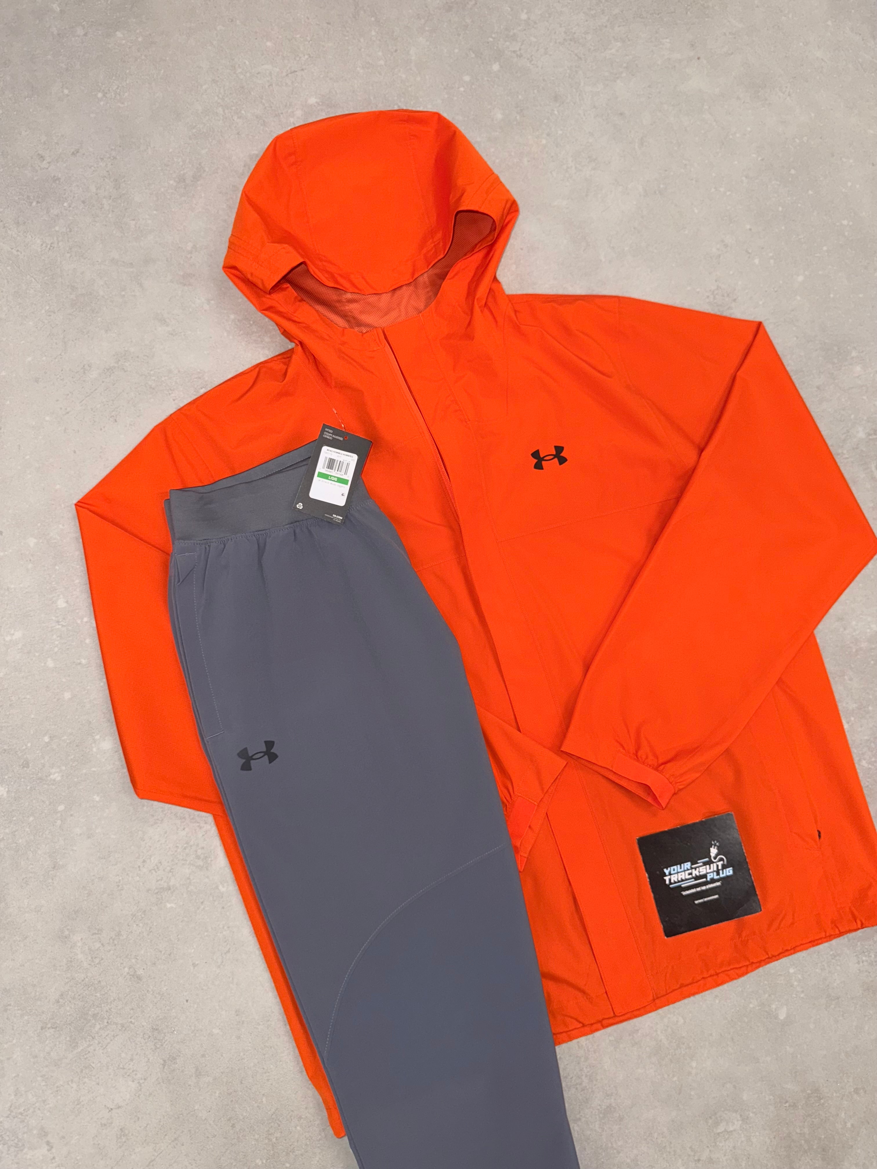 UNDER ARMOUR ORANGE TRACKSUIT // EXCLUSIVE