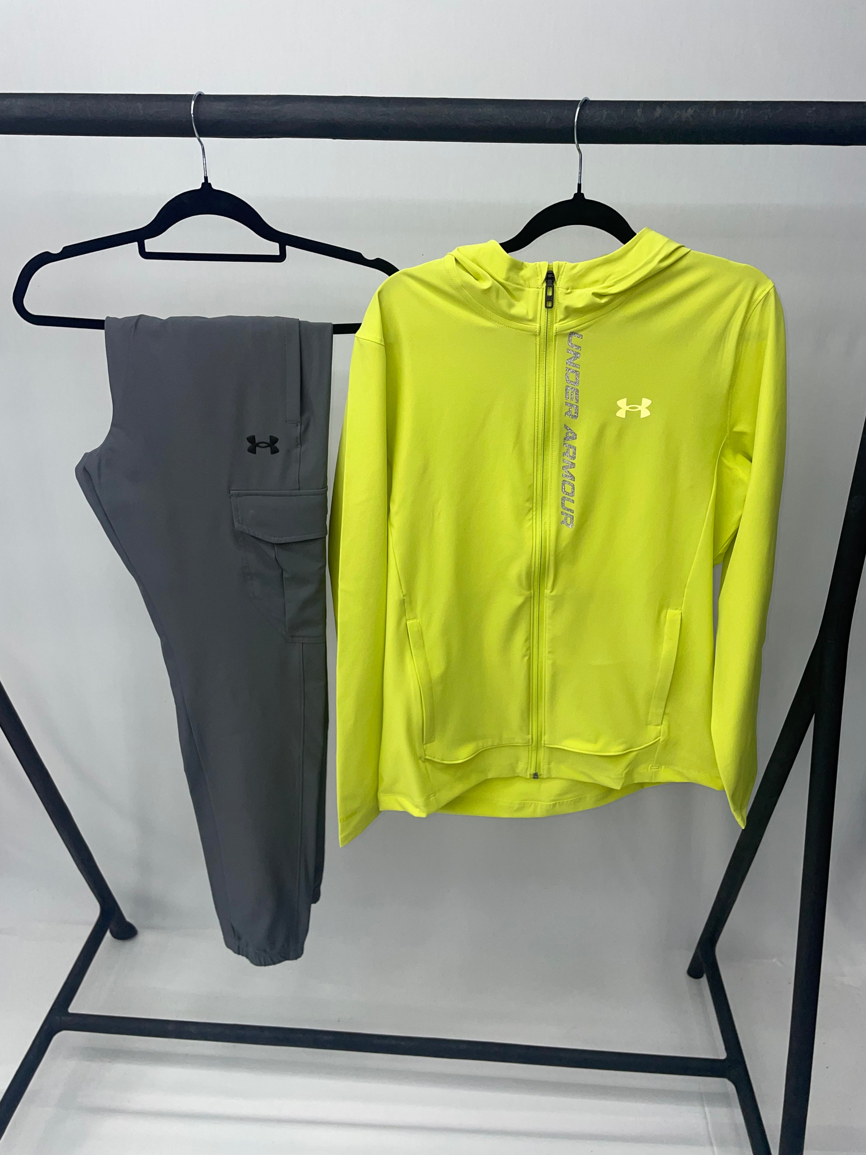 UNDER ARMOUR YELLOW TRACKSUIT