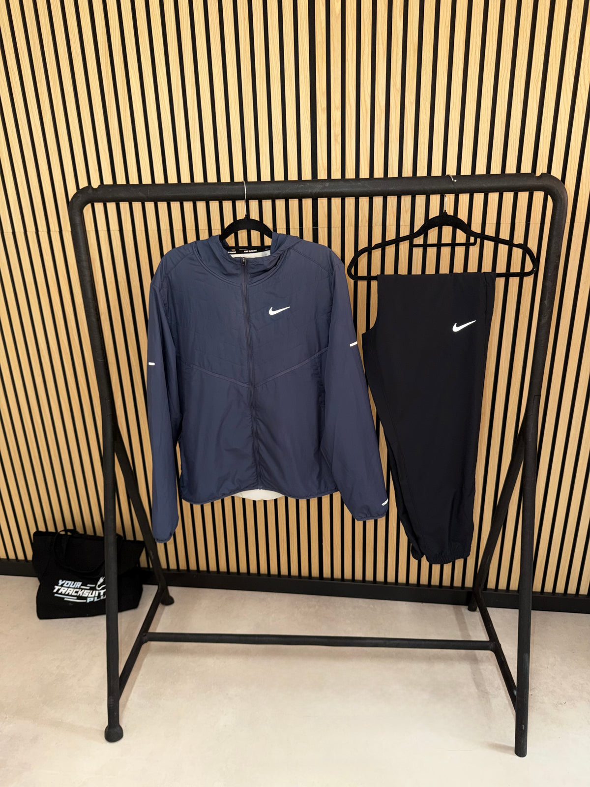 NIKE NAVY BLUE & BLACK TRACKSUIT // EXCLUSIVE EDITION