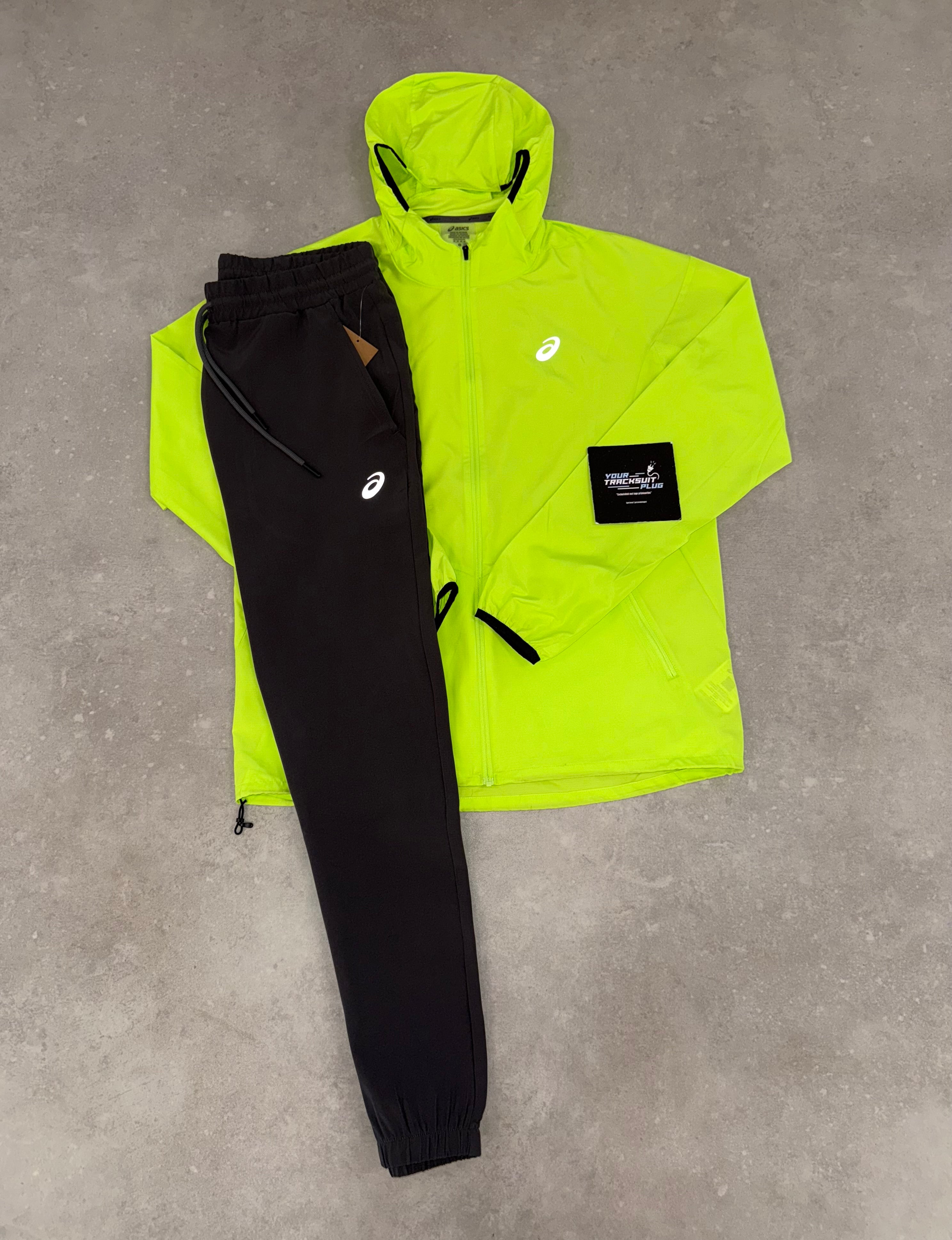 ASICS YELLOW & GREY TRACKSUIT // EXCLUSIVE COLOR