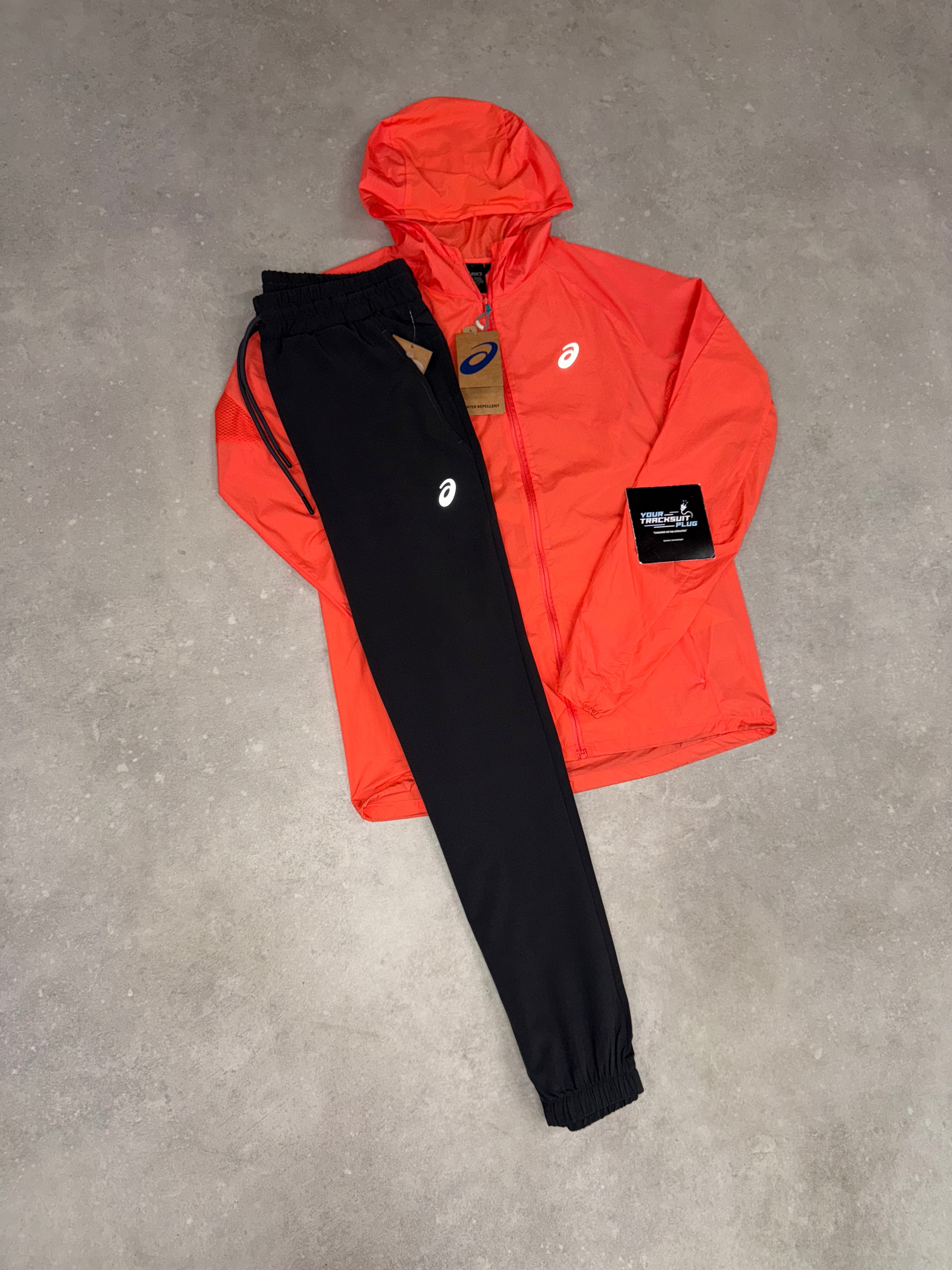 ASICS CORAL & GREY TRACKSUIT // VERY EXCLUSIVE