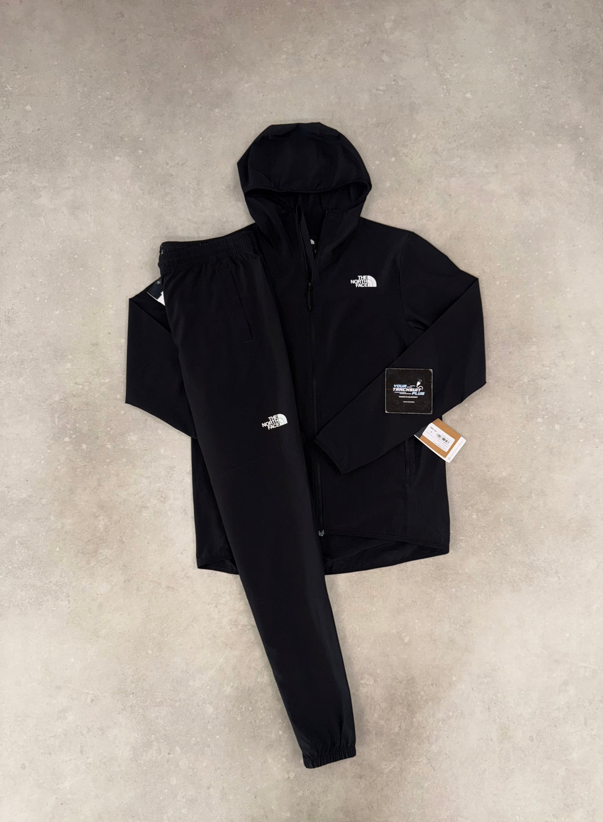 NORTH FACE TRACKSUIT BLACK // THE LATEST