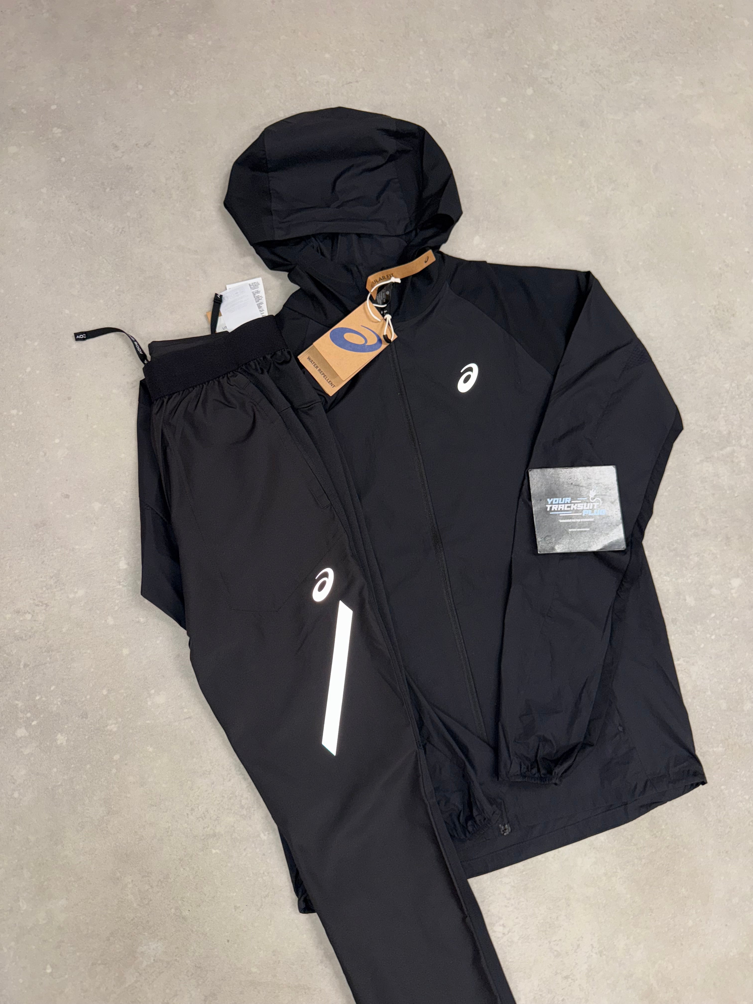ASICS TRACKSUIT // BLACK ON BLACK