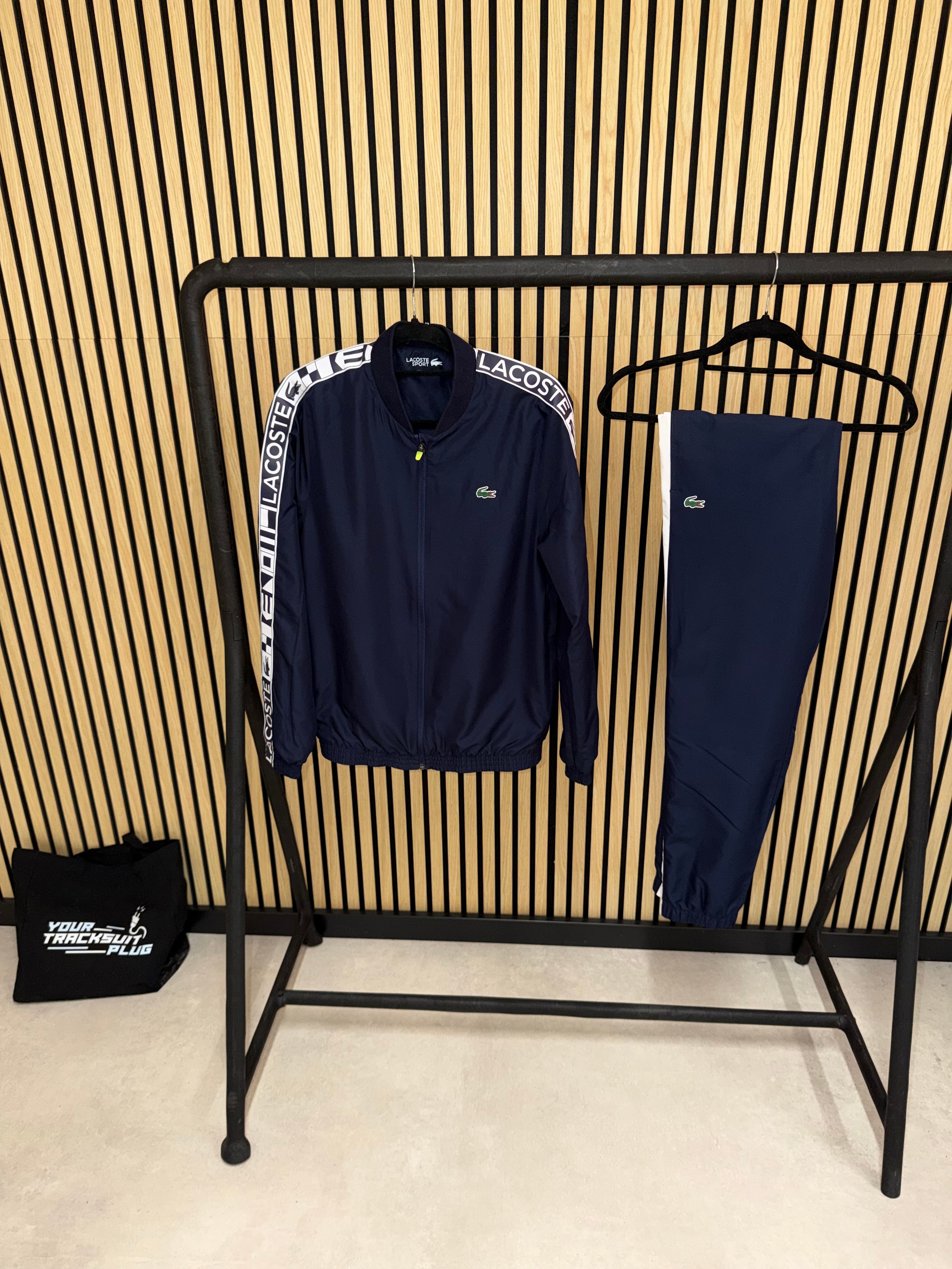 LACOSTE NAVY BLUE TRACKSUIT // LIMITED EDITION