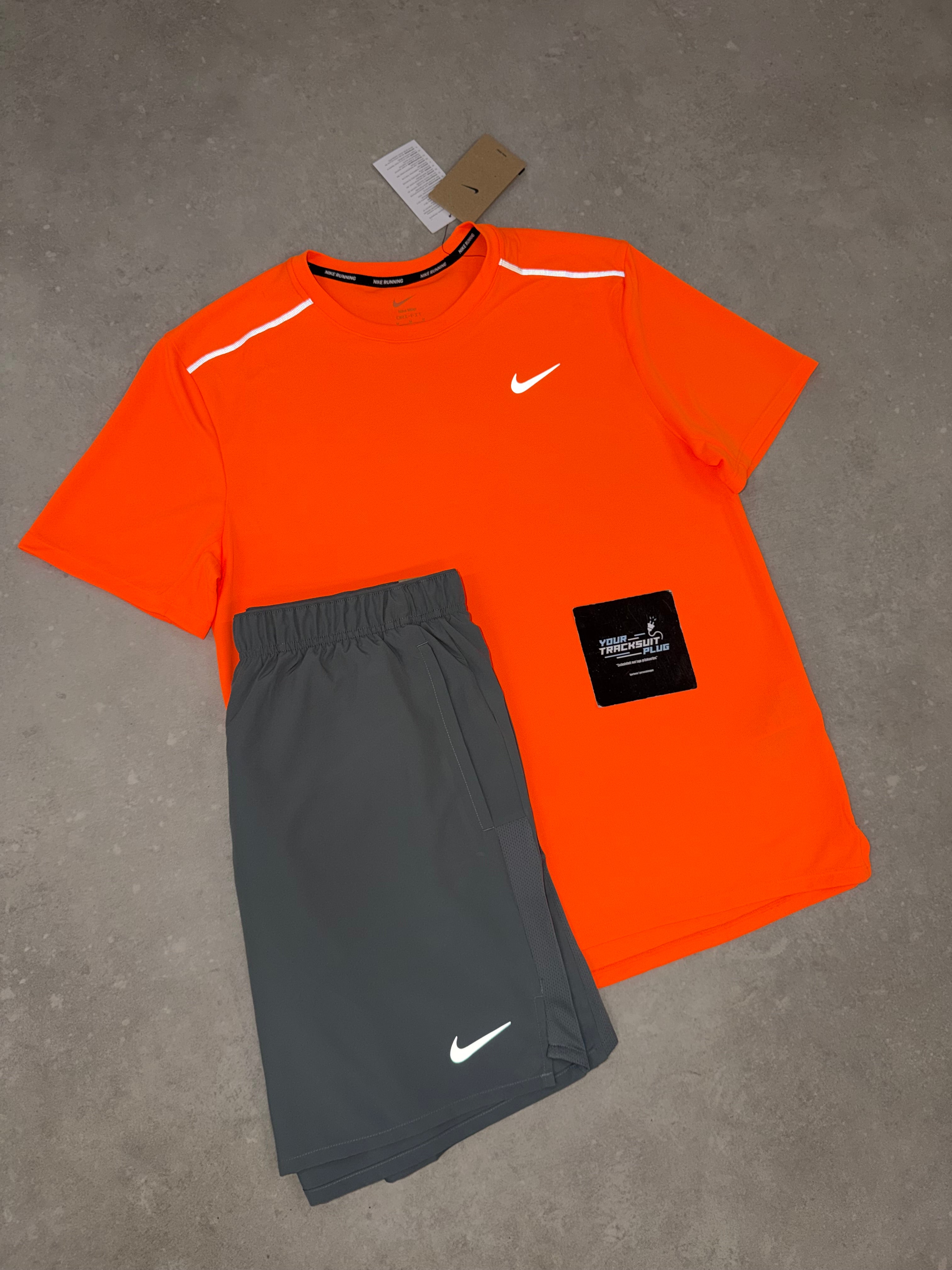 NIKE ORANGE & GREY SUMMER SET // THE LATEST