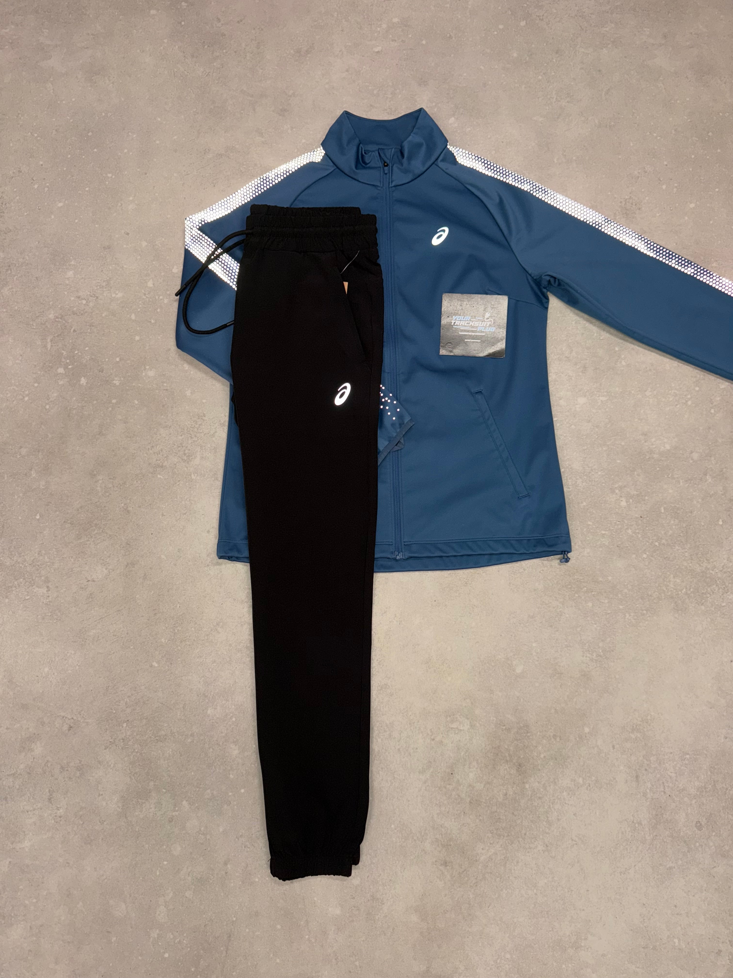 ASICS SOFT-SHELL BLUE TRACKSUIT // EXCLUSIVE EDITION