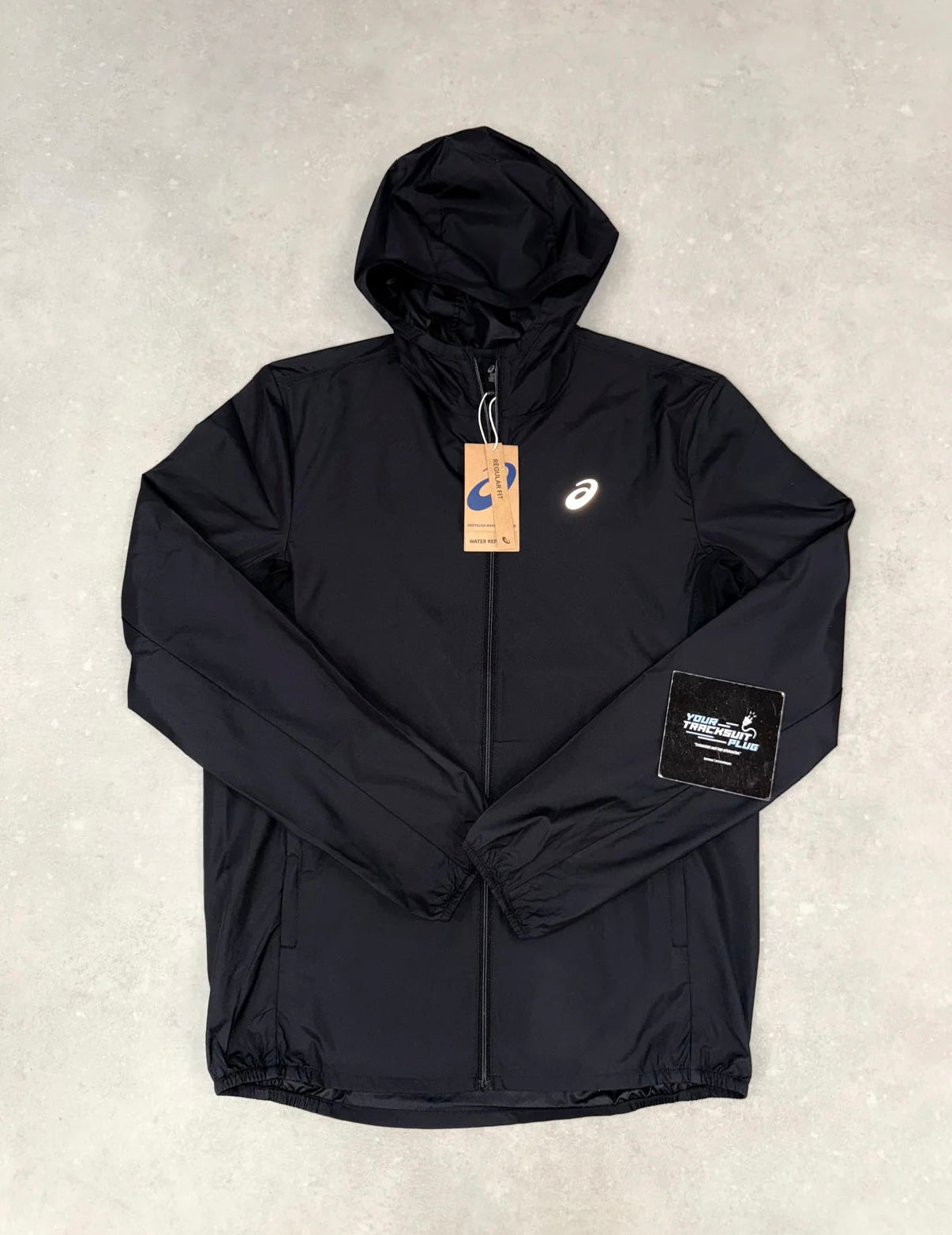 ASICS TRACKSUIT BLACK ON BLACK