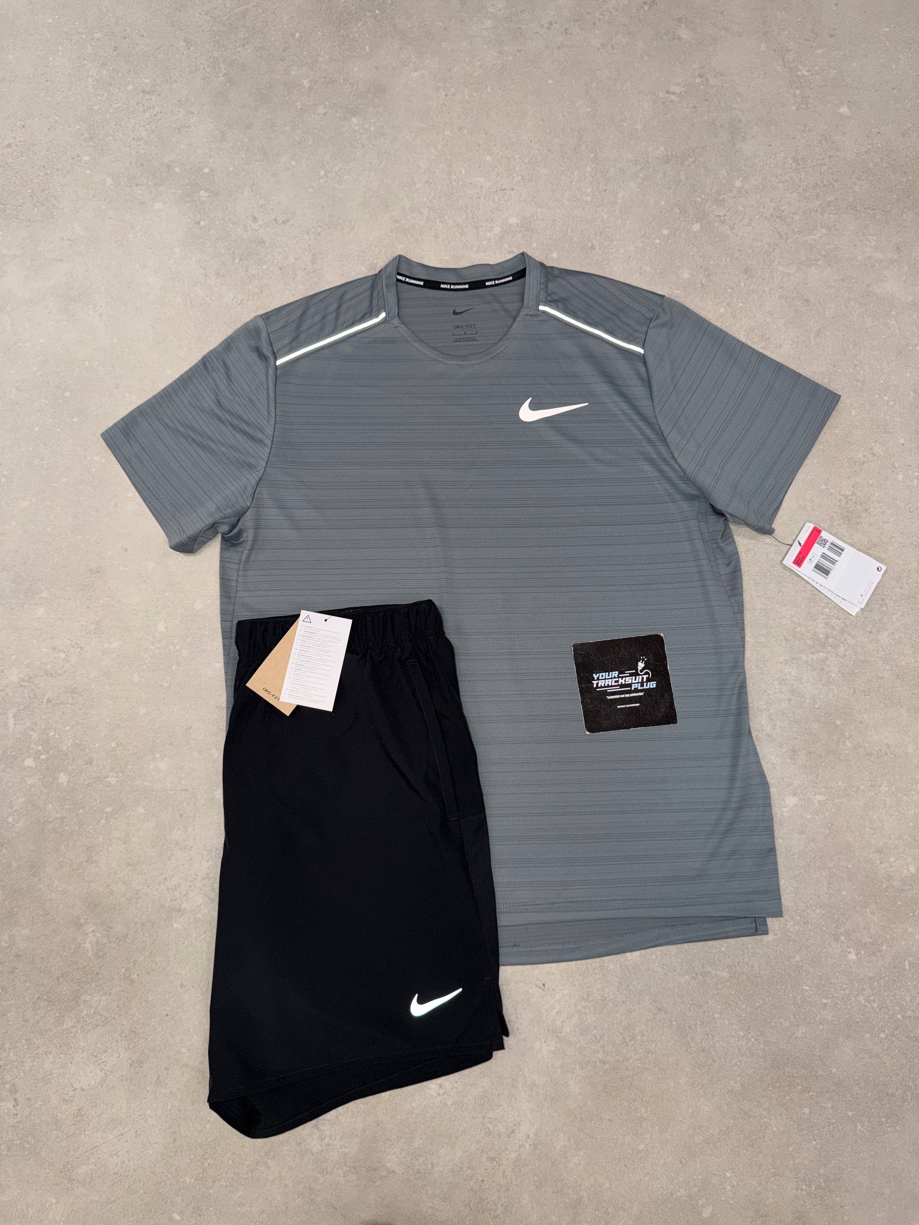 NIKE MILER GREY & BLACK // SUMMER SET