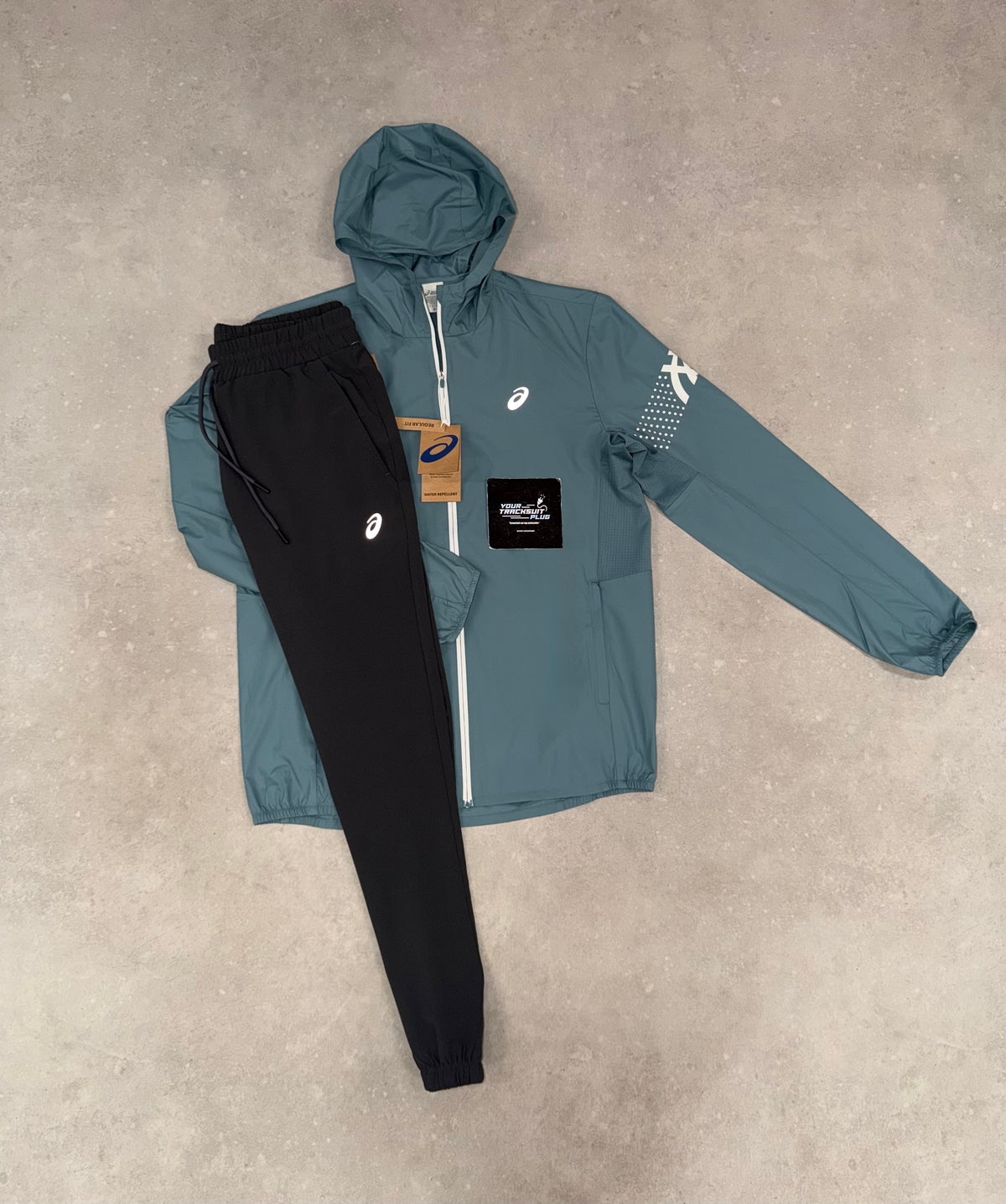 ASICS TRACKSUIT BLUE & GREY  // THE LATEST