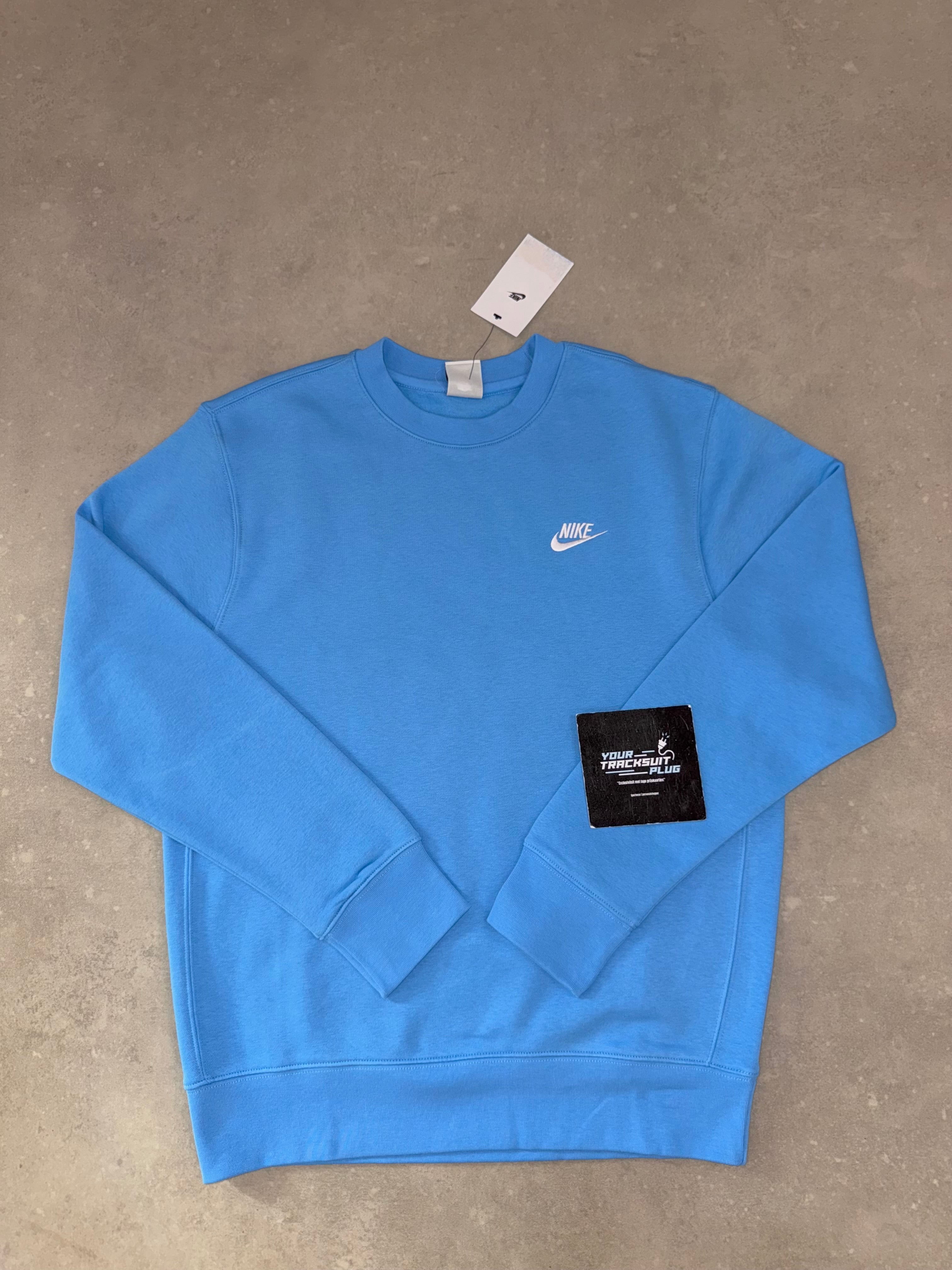 NIKE TRACKSUIT BABY BLUE // SWEATER EDITION