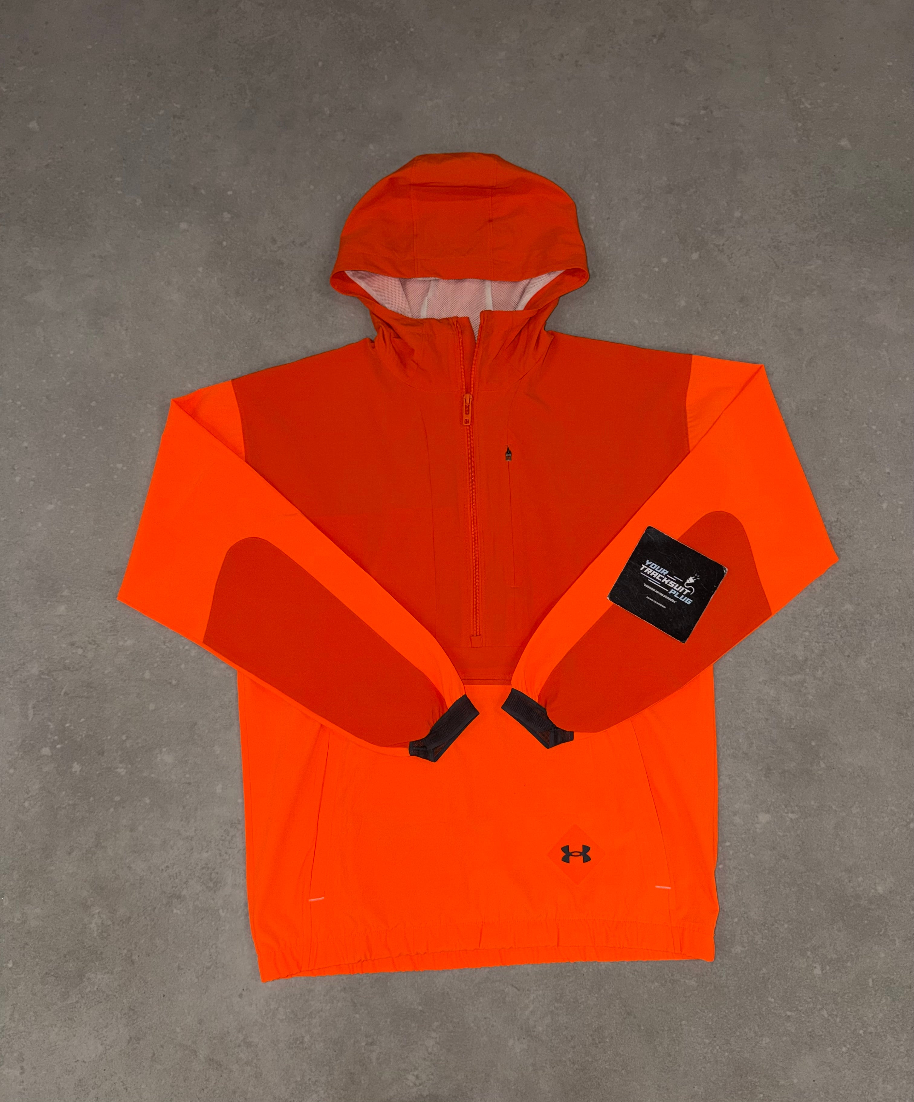 UNDER ARMOUR CARGO BLACK & ORANGE TRACKSUIT // VERY EXCLUSIVE