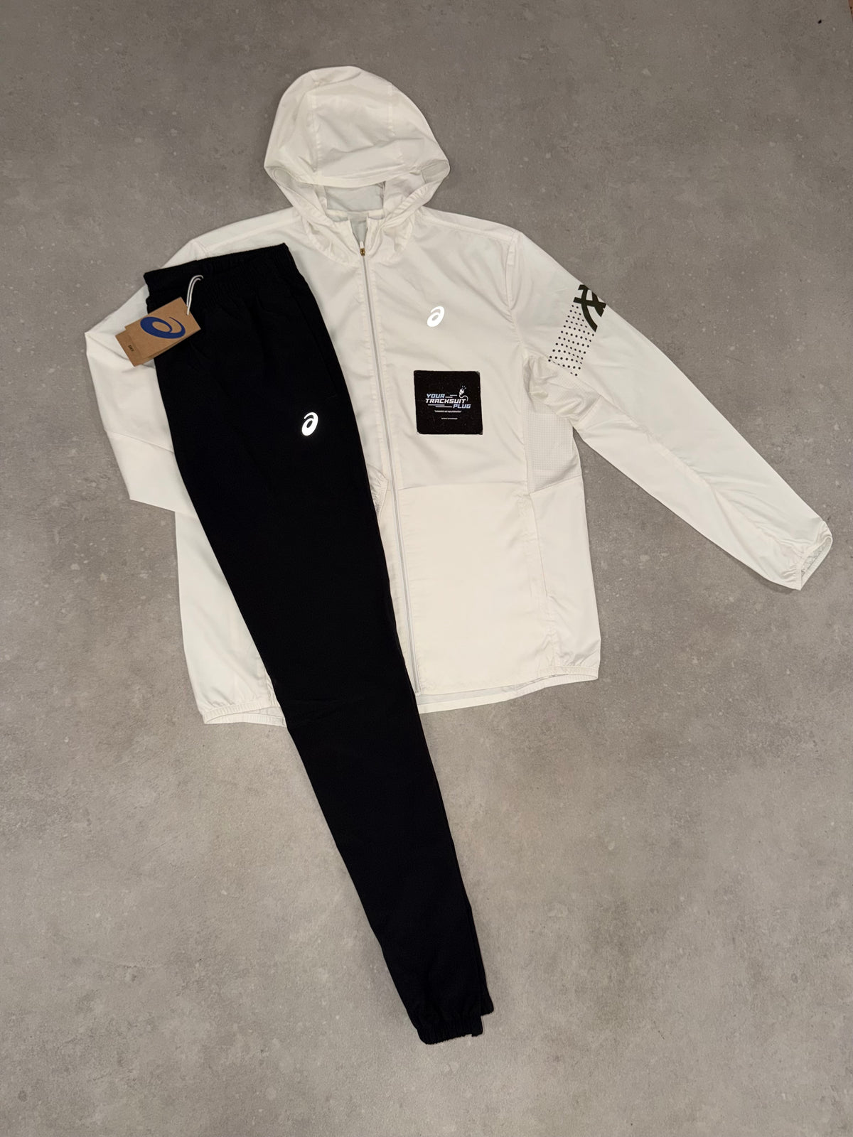 ASICS CRÈME & BLACK TRACKSUIT // LIMITED EDITION