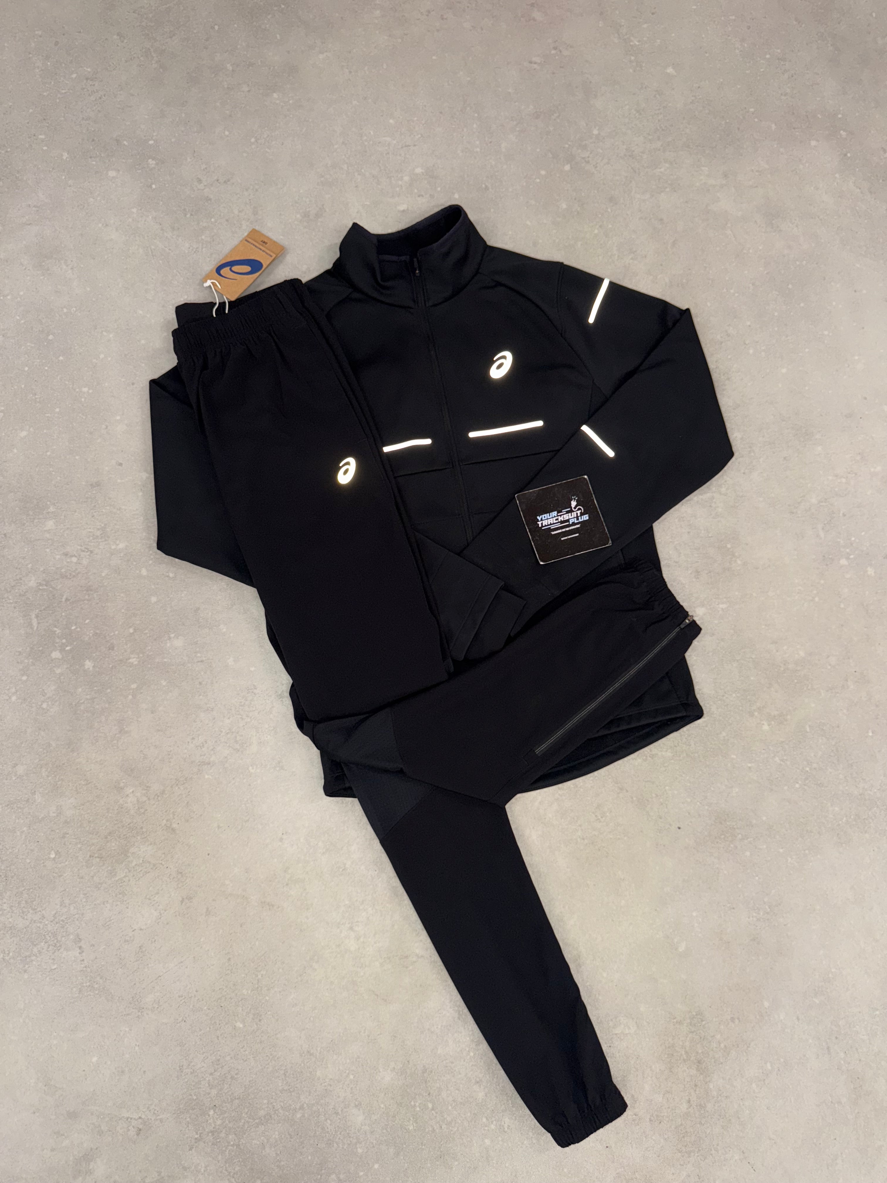 ASICS SOFT-SHELL TRACKSUIT BLACK // LIMITED EDITION