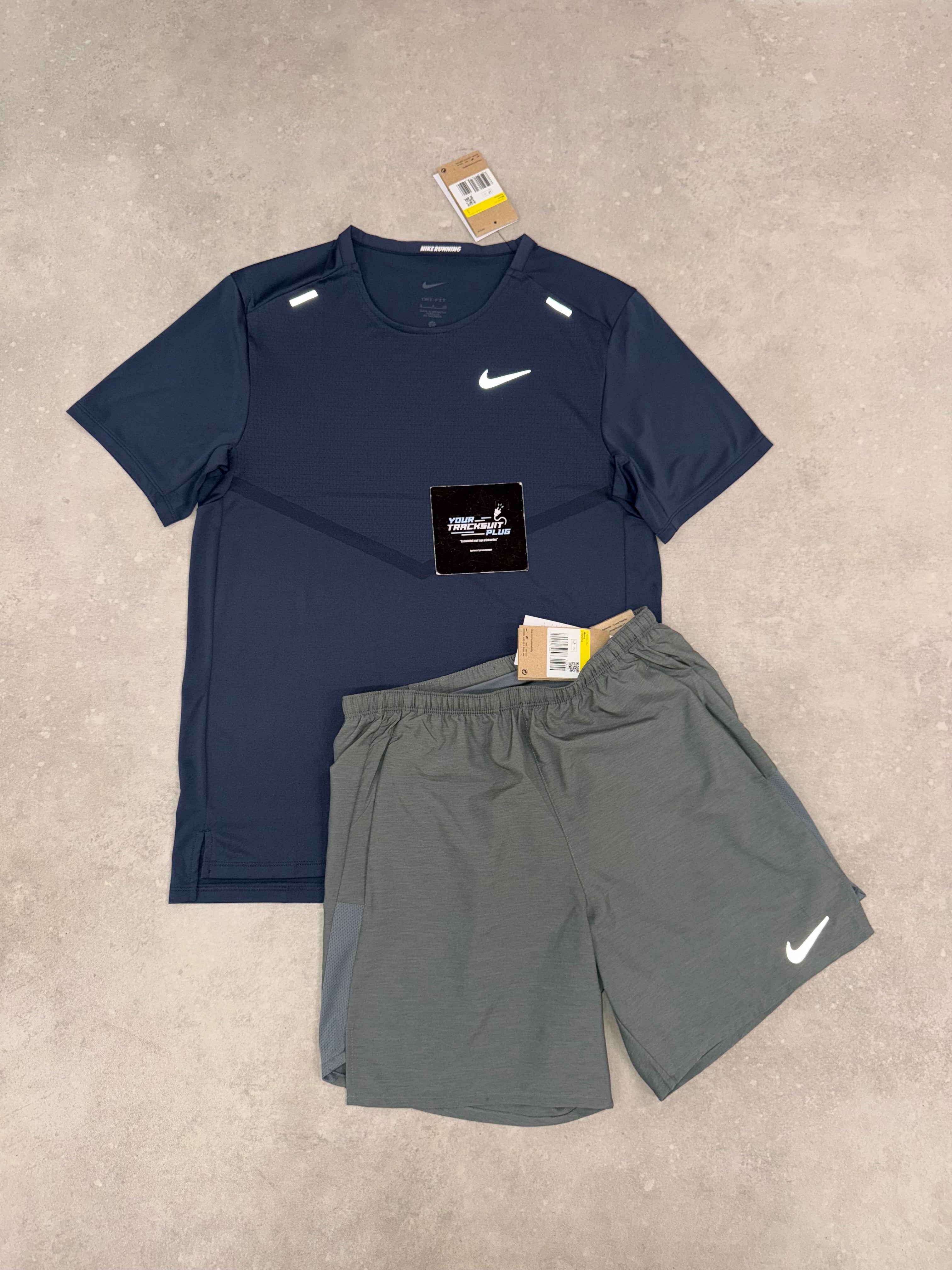 NIKE MILER BLUE & GREY // SUMMER SET