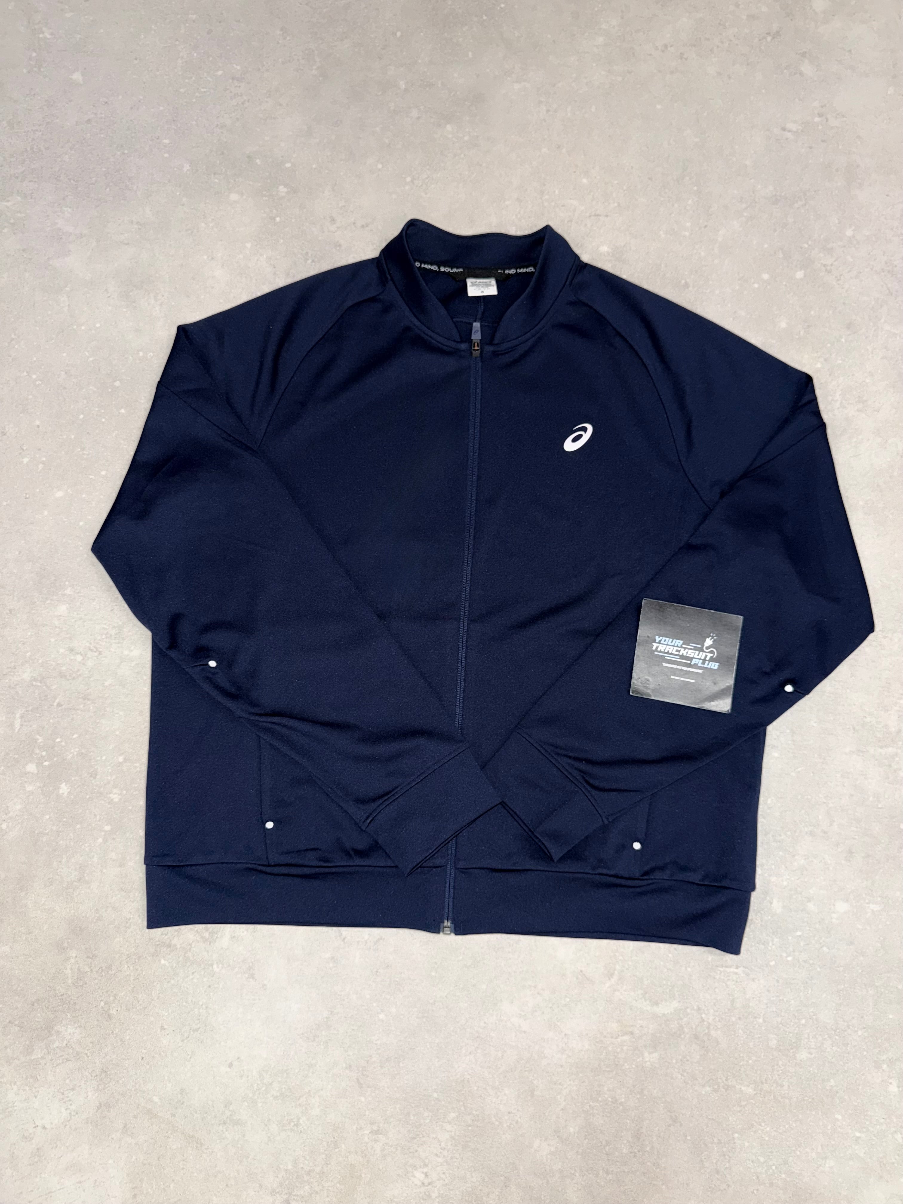 ASICS TRACKSUIT NAVY BLUE