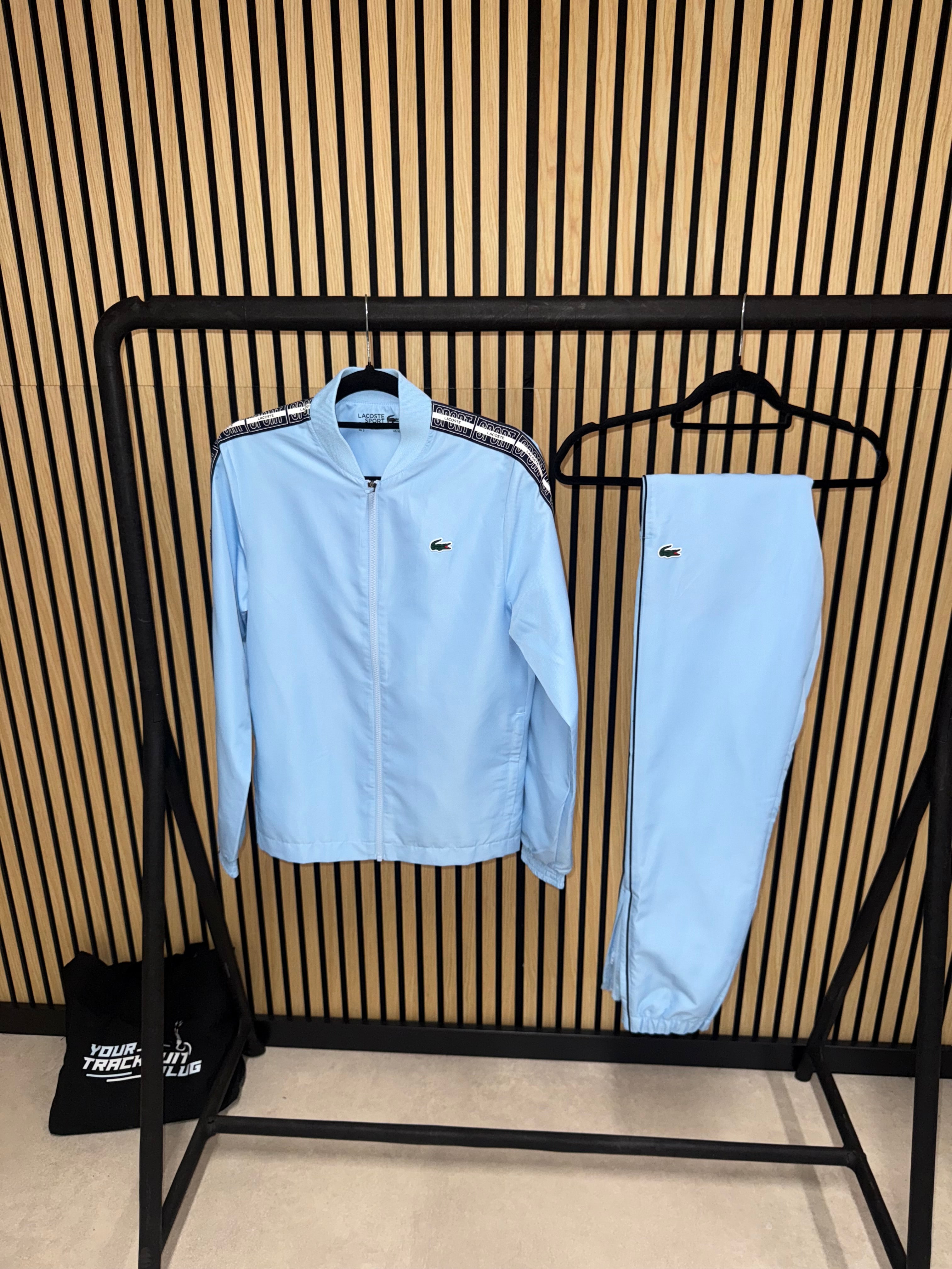 LACOSTE TRACKSUIT BABY BLUE // EXCLUSIVE EDITION