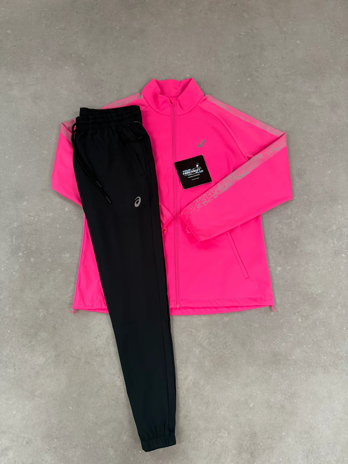 ASICS SOFT-SHELL LITE SHOW PINK TRACKSUIT // VERY EXCLUSIVE