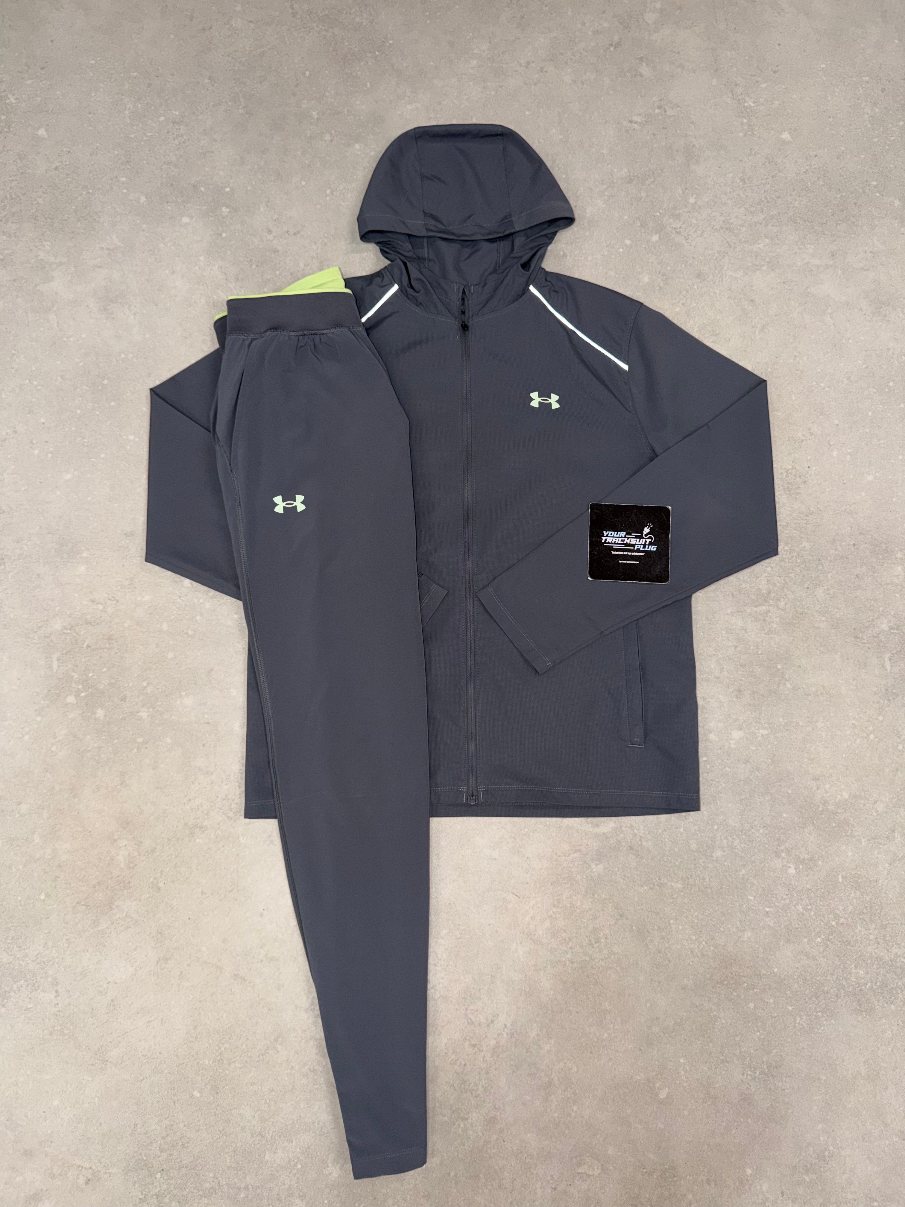 UNDER ARMOUR TRACKSUIT YELLOW & GREY // LIMITED EDITION