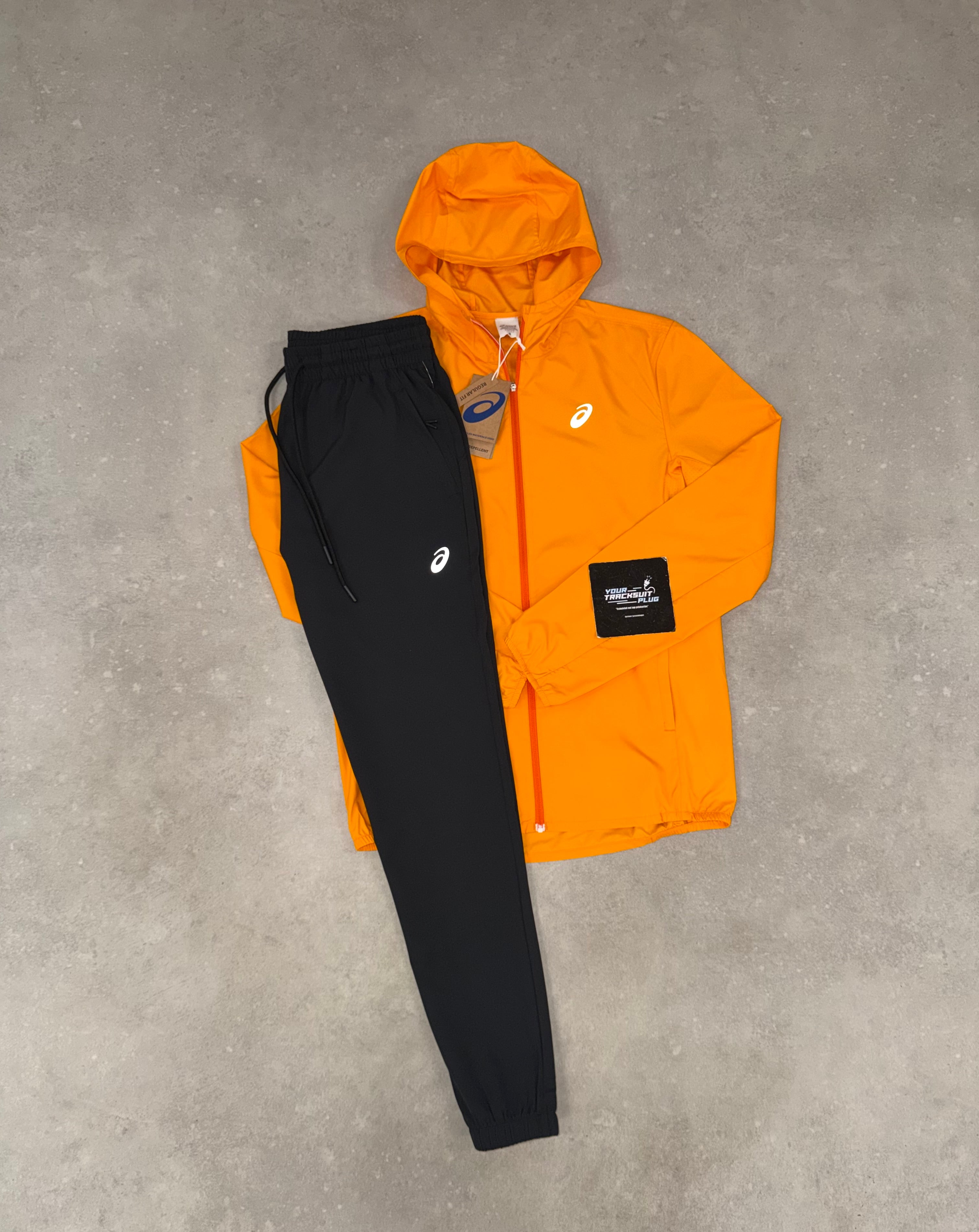 ASICS ORANGE TRACKSUIT // THE LATEST