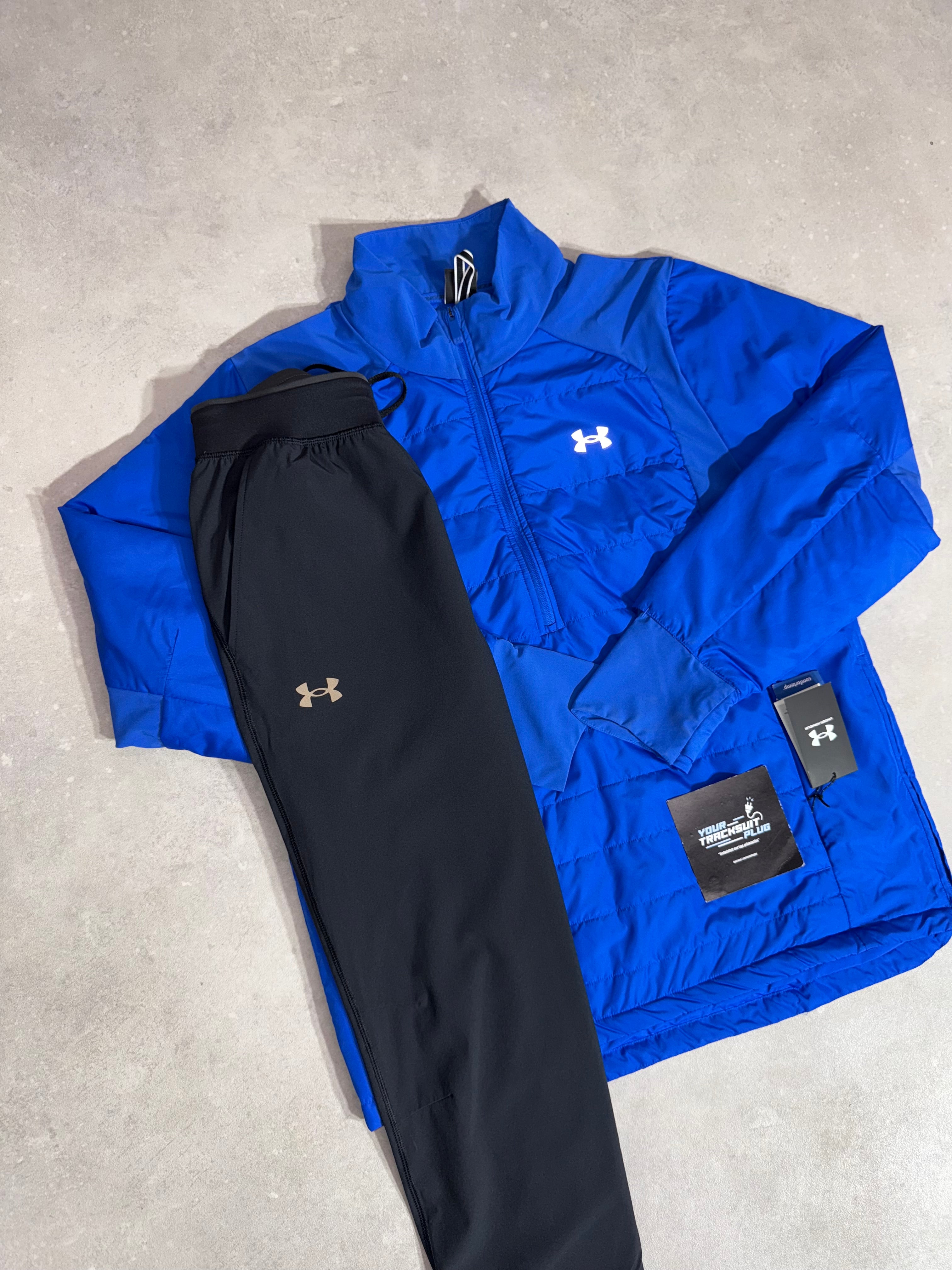 UNDER ARMOUR TRACKSUIT // EXCLUSIVE BLUE & BLACK