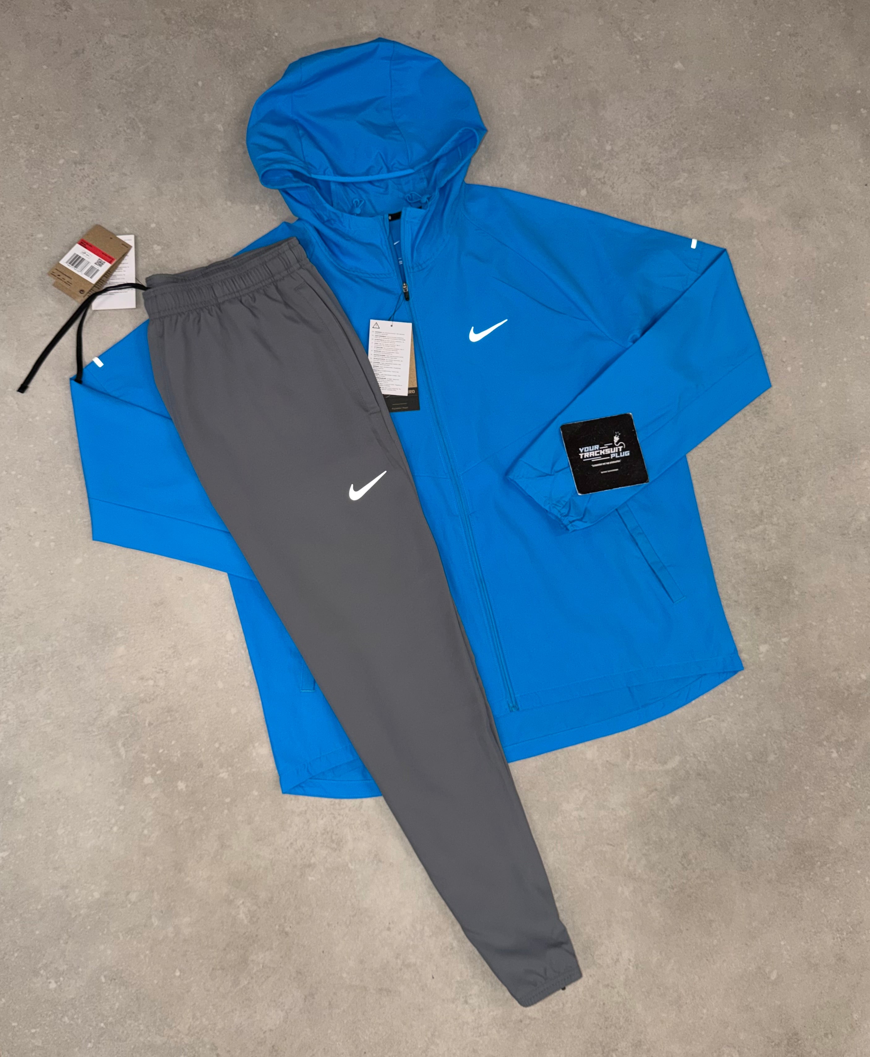 NIKE MILER TRACKSUIT BLUE & GREY // THE LATEST