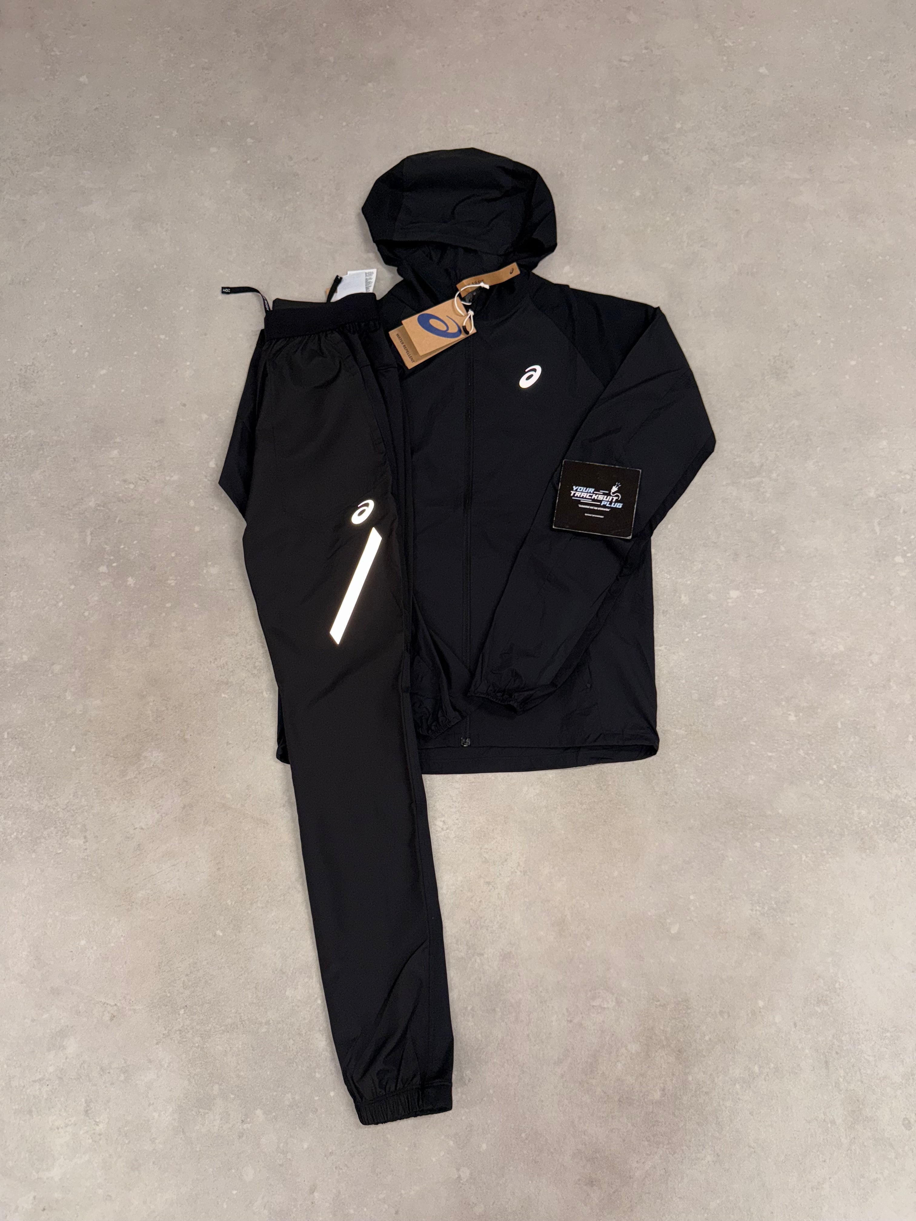 ASICS TRACKSUIT // BLACK ON BLACK