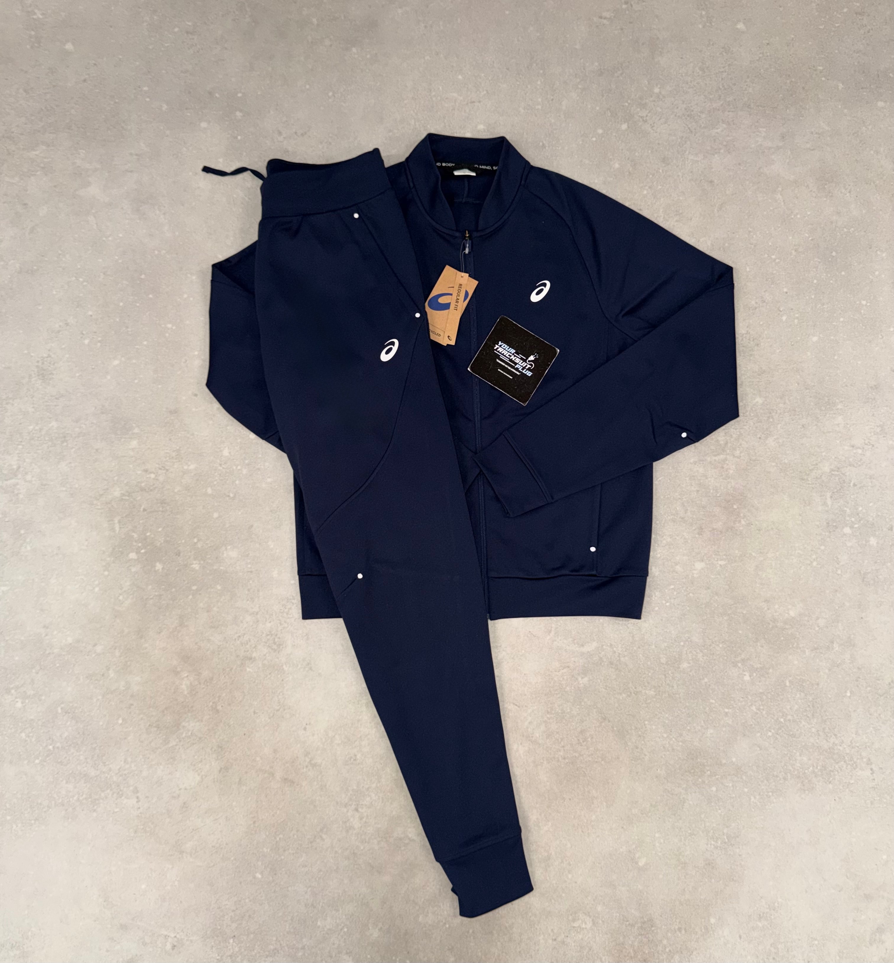 ASICS NAVY BLUE TRACKSUIT // LIMITED EDITION