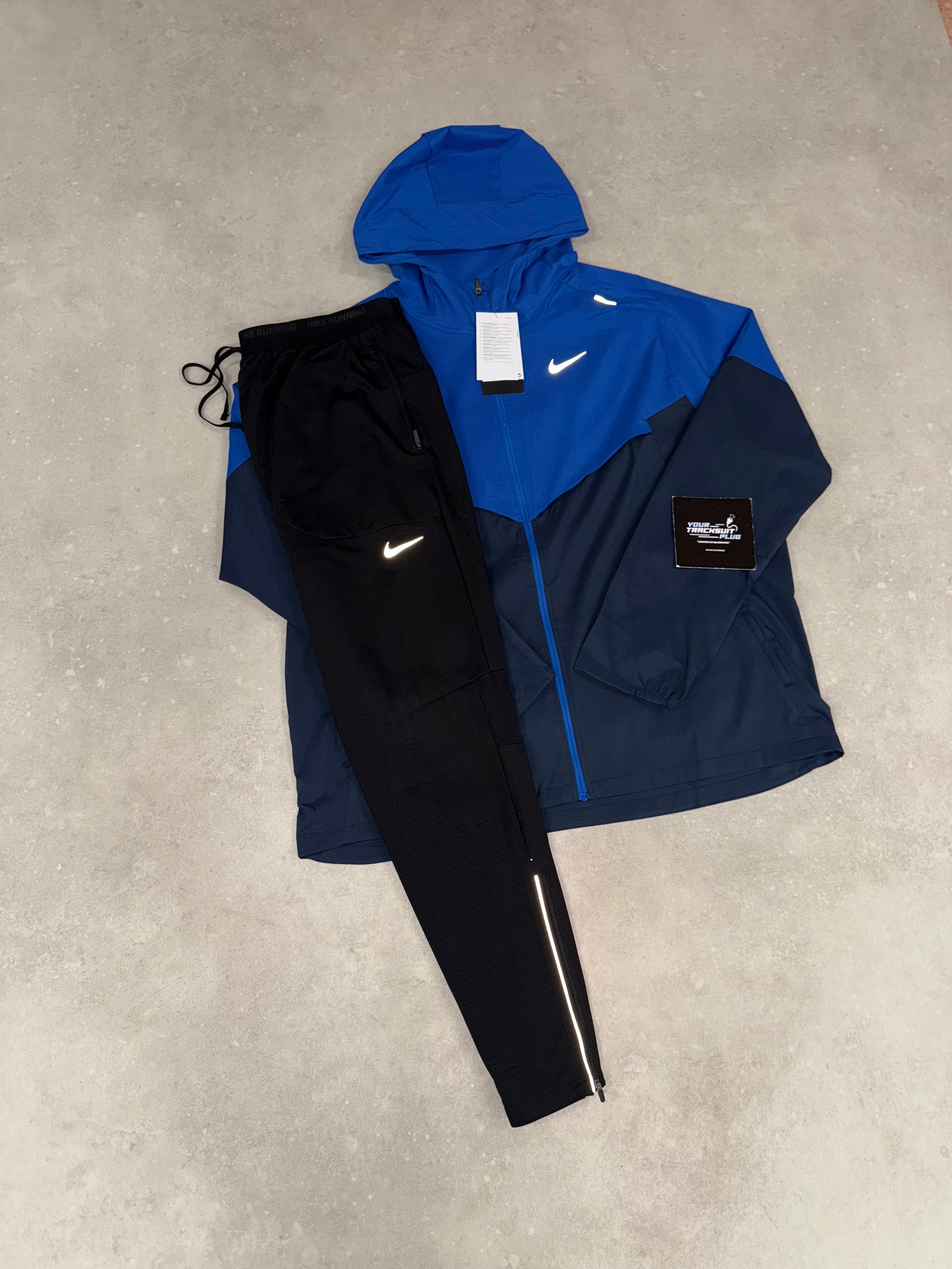 NIKE MILER TRACKSUIT BLUE & BLACK // LIMITED EDITION