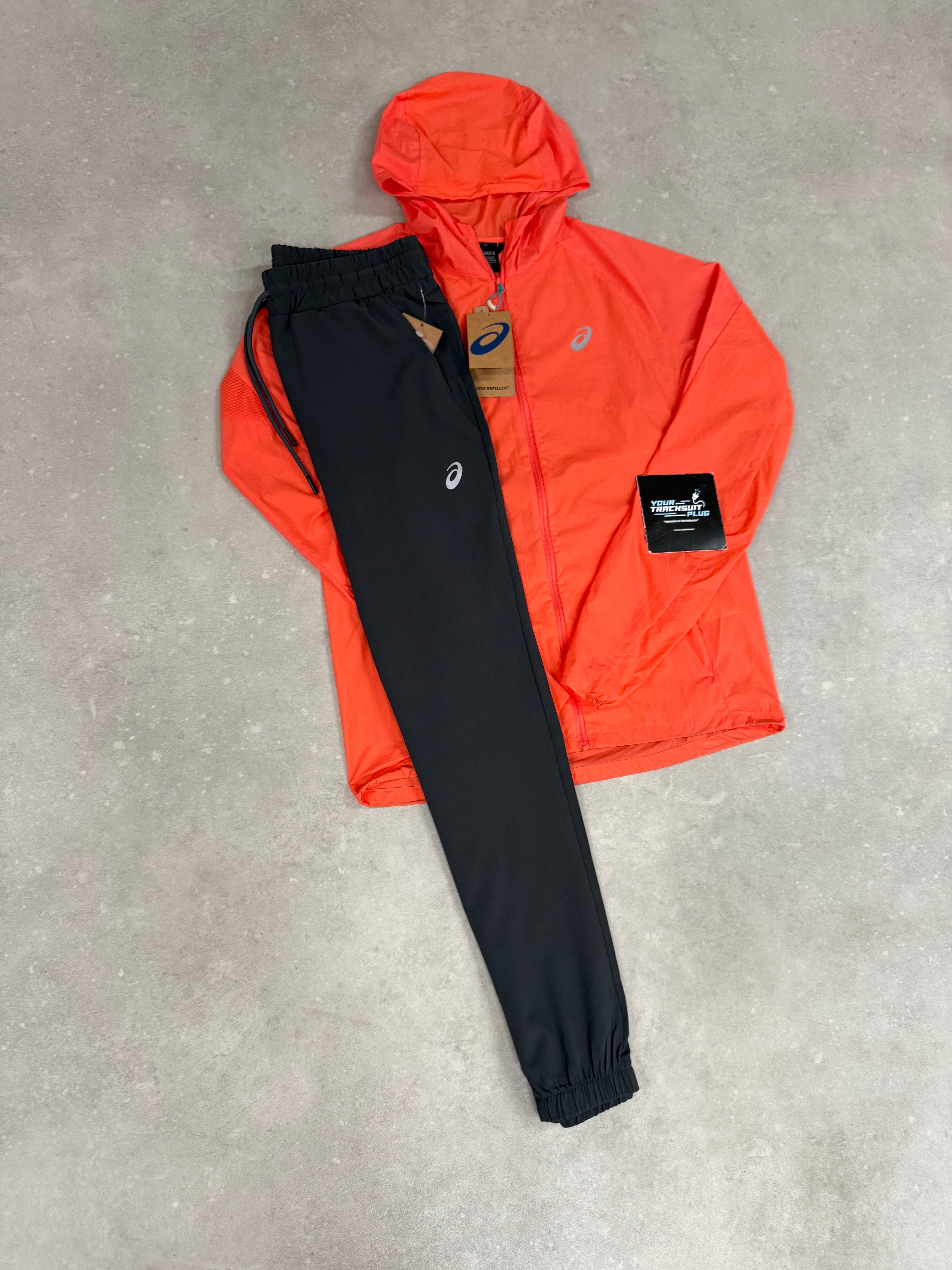ASICS CORAL & GREY TRACKSUIT // VERY EXCLUSIVE