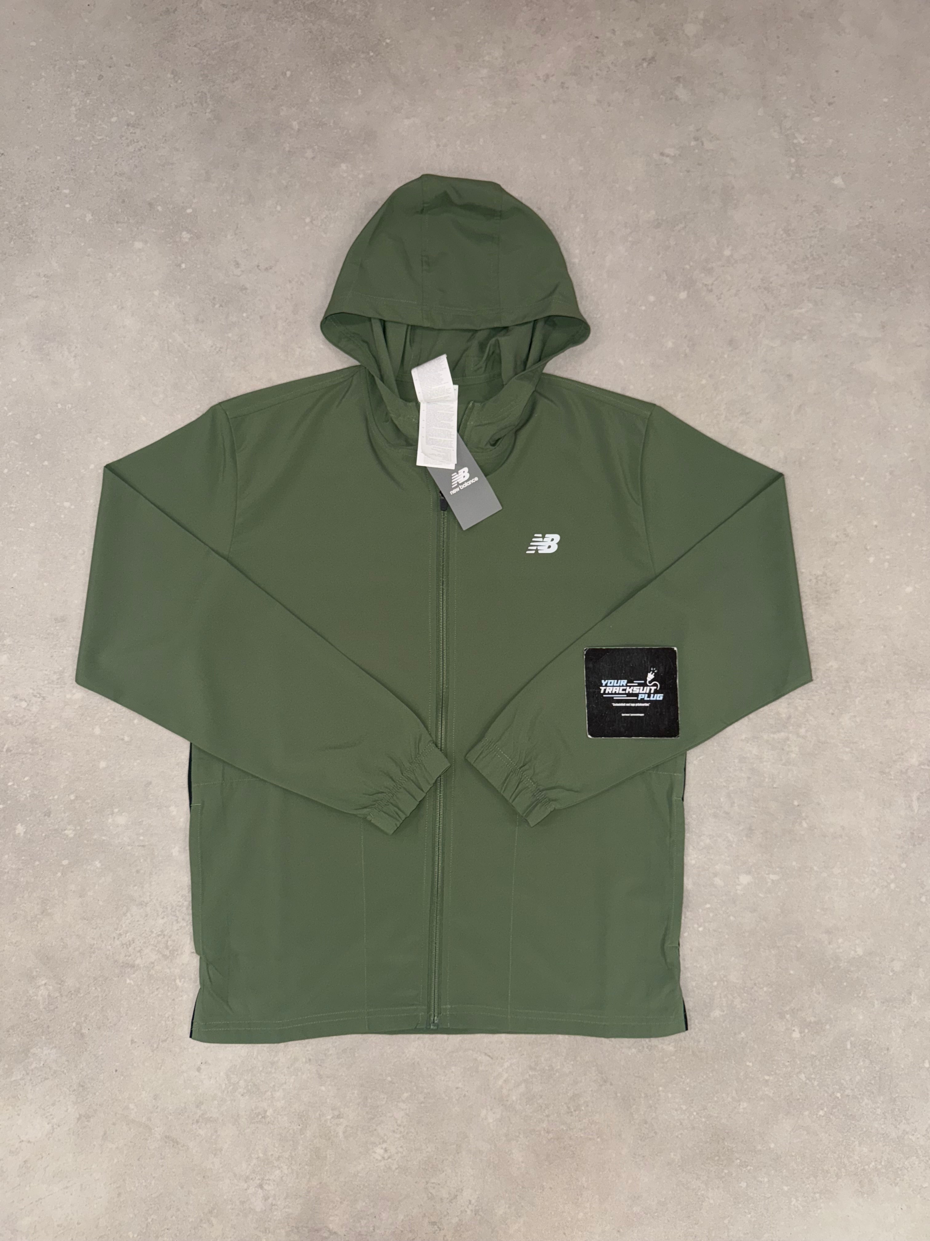 NEW BALANCE TRACKSUIT GREEN