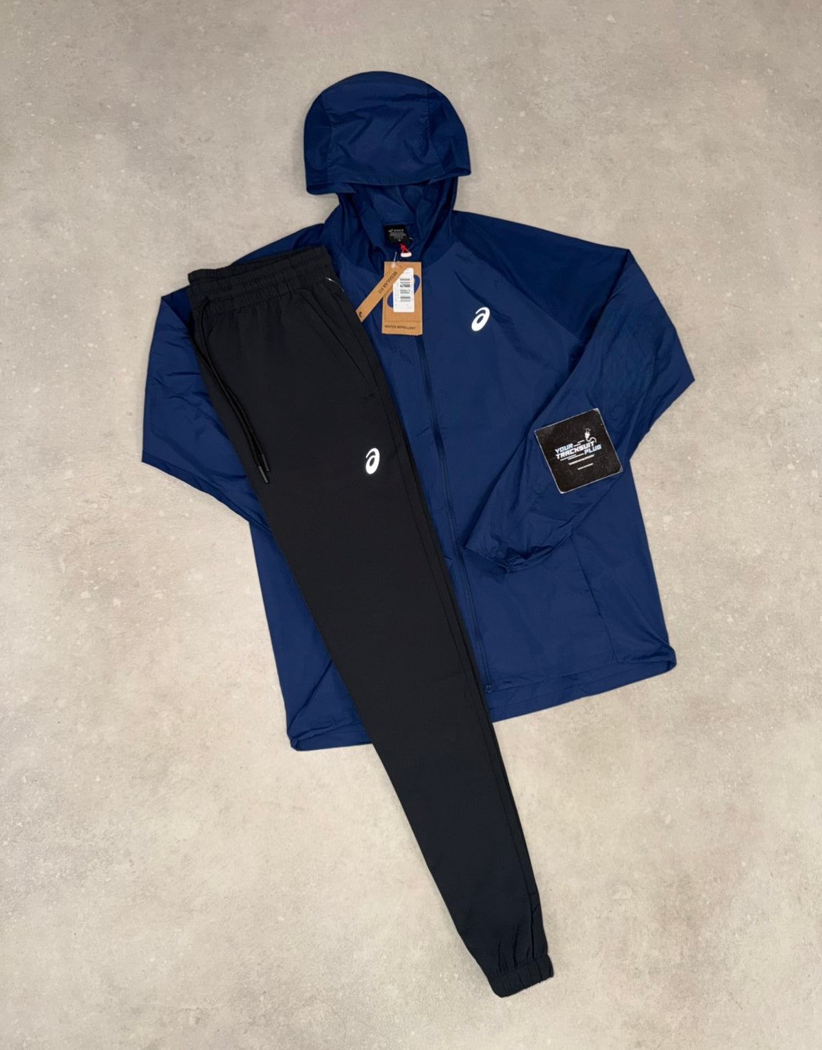 ASICS NAVY BLUE TRACKSUIT // THE LATEST
