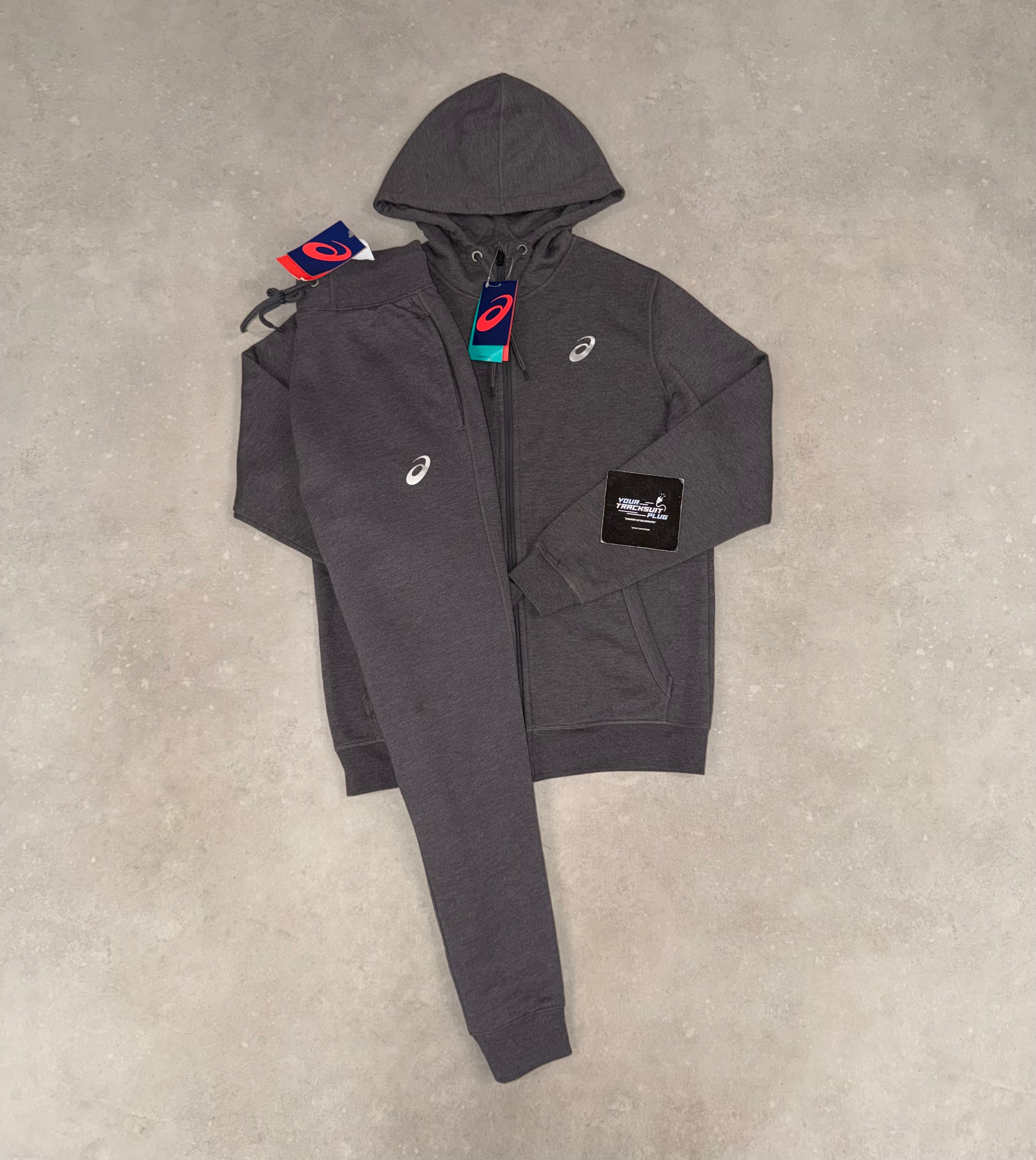 ASICS KNIT GREY TRACKSUIT // VERY VERY EXCLUSIVE