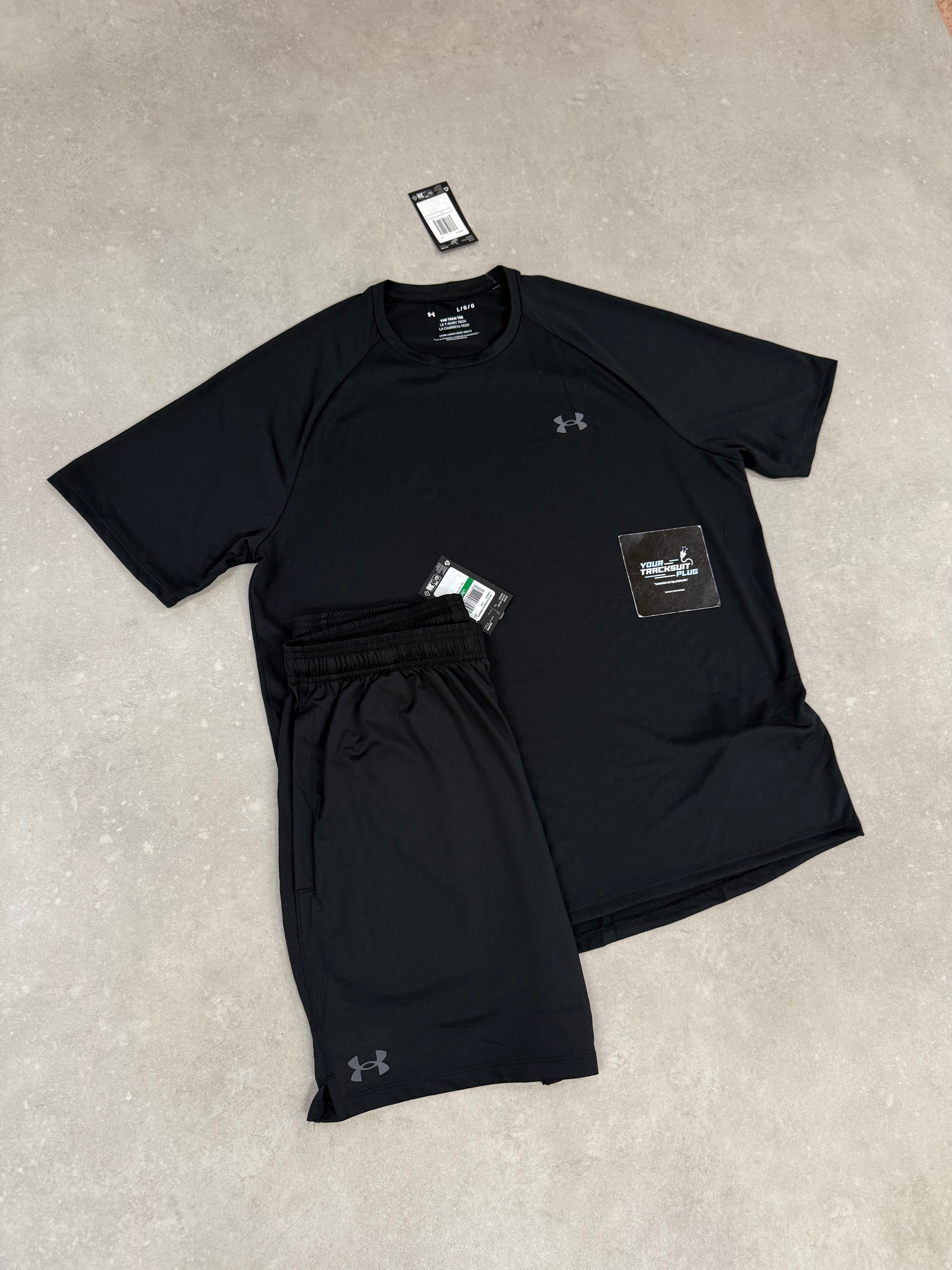 UNDER ARMOUR BLACK ON BLACK // SUMMER SET