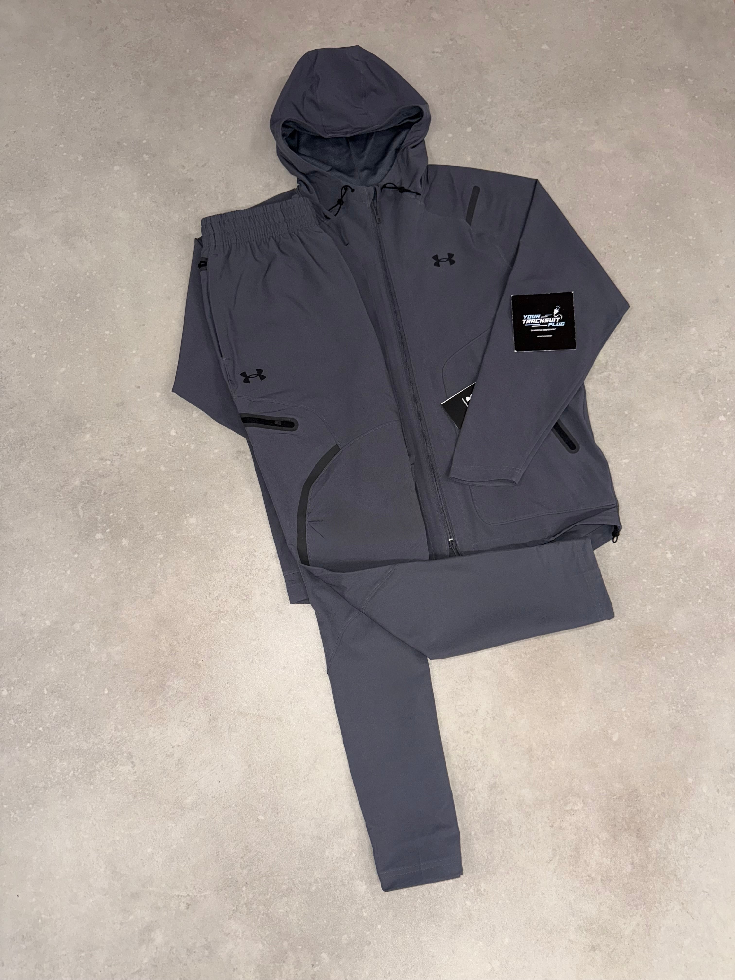 UNDER ARMOUR CARGO GREY TRACKSUIT