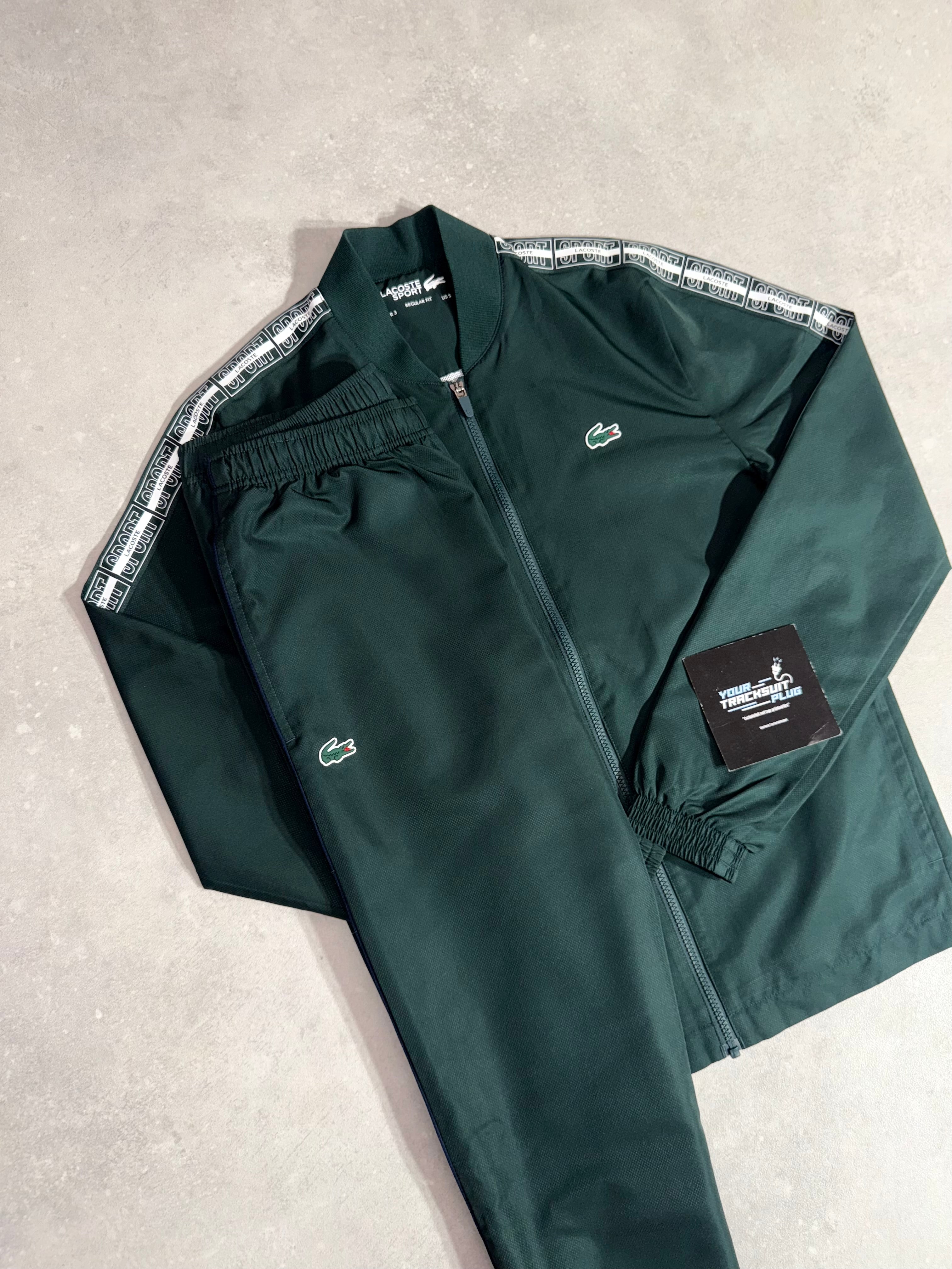 LACOSTE TRACKSUIT GREEN // LIMITED EDITION