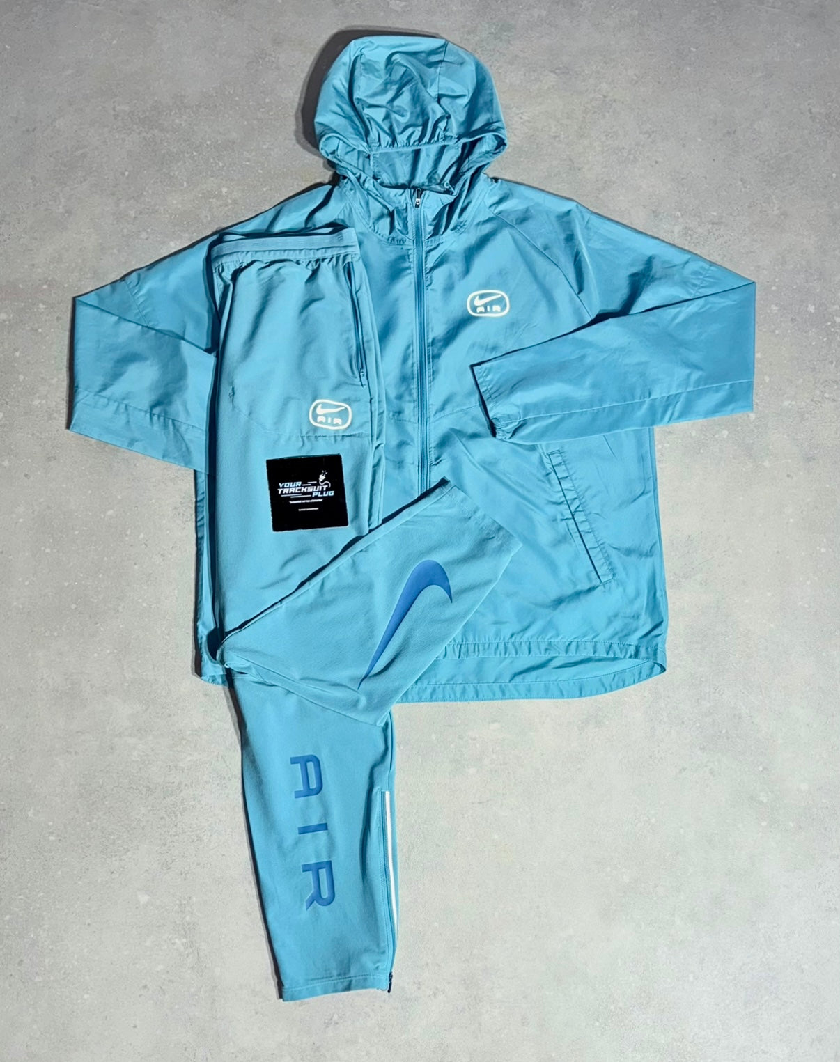 NIKE TRACKSUIT BABY BLUE // VERY EXCLUSIVE