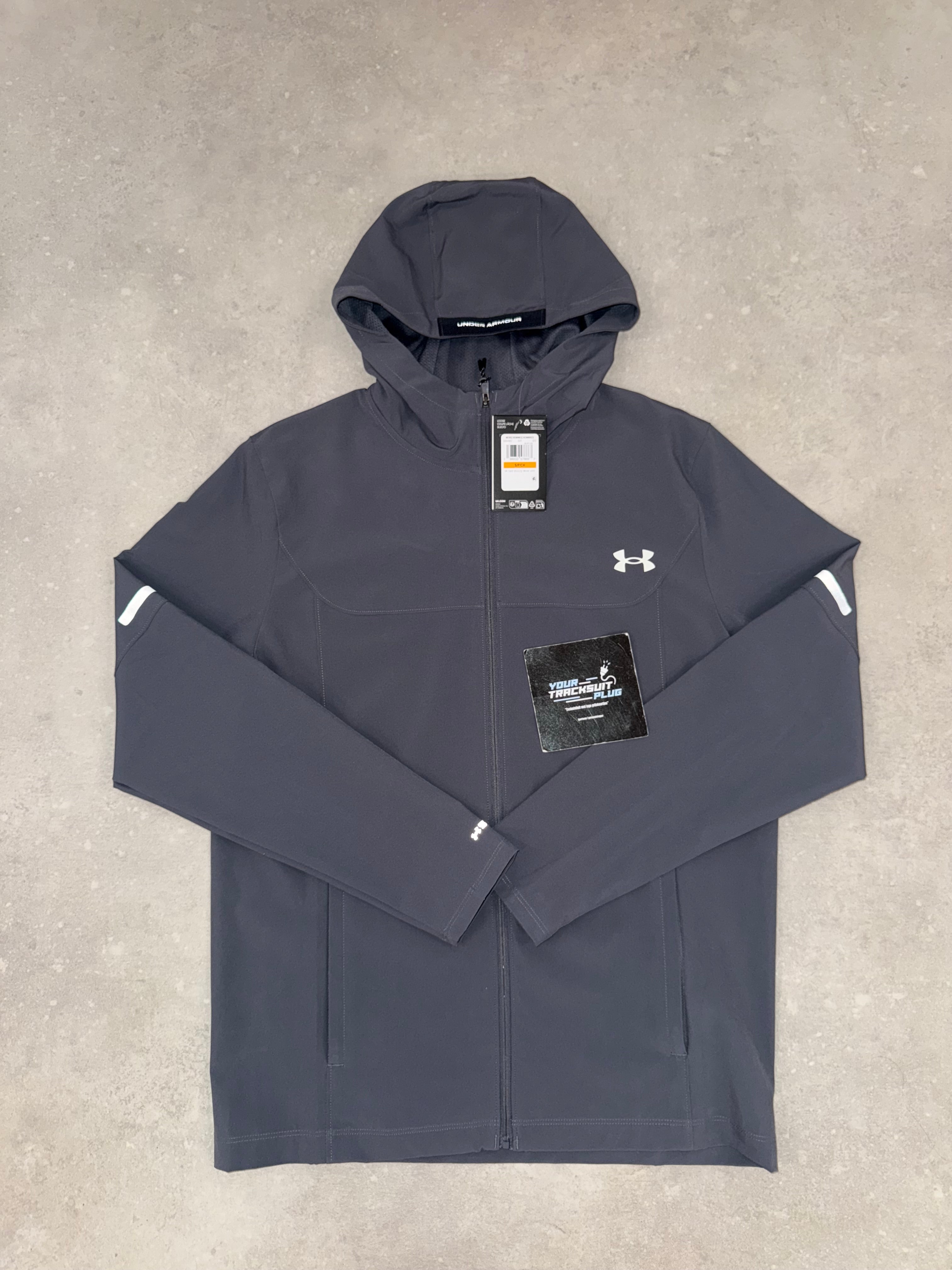 UNDER ARMOUR TRACKSUIT GREY // THE LATEST