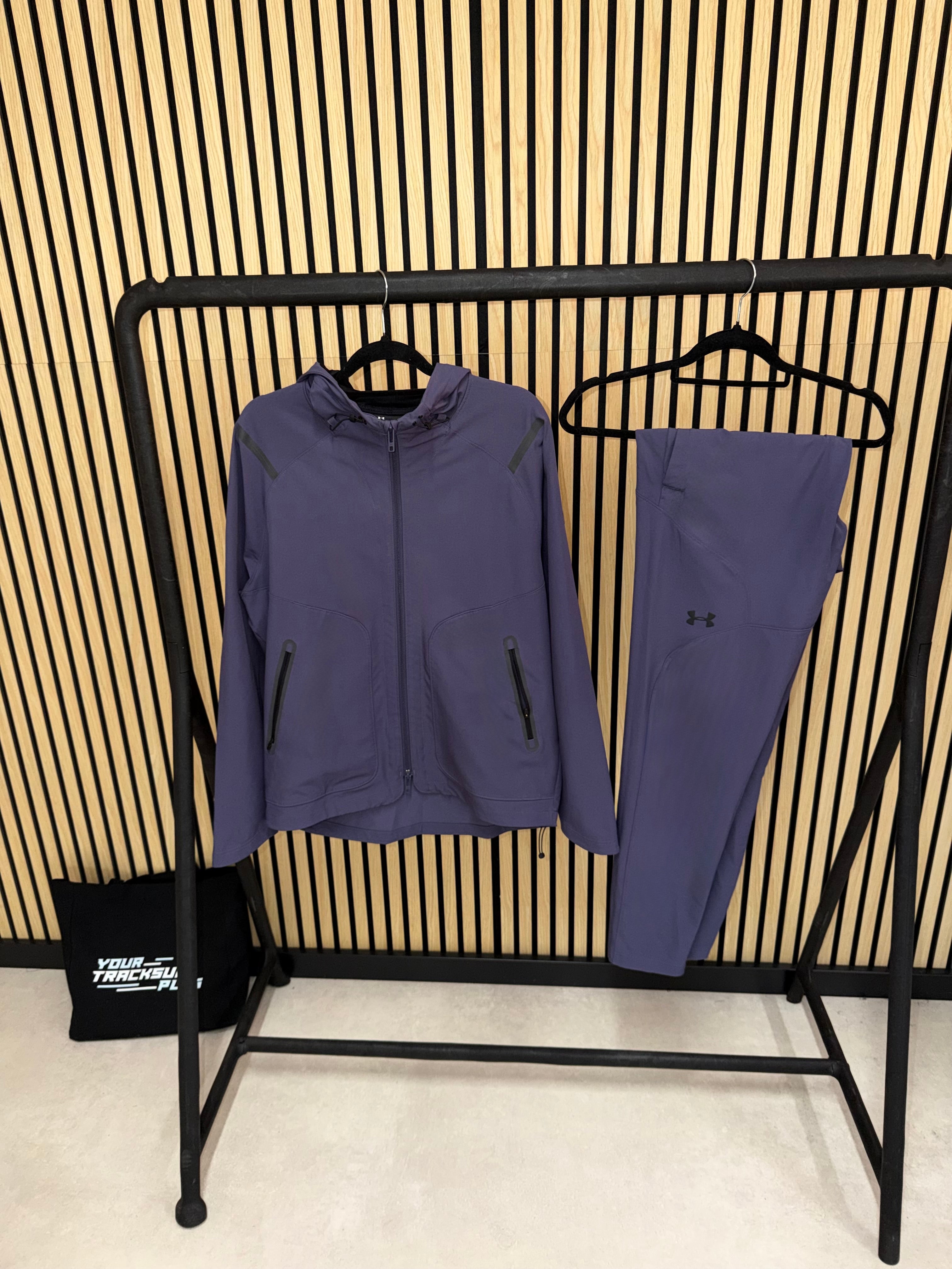 UNDER ARMOUR PURPLE TRACKSUIT // EXCLUSIVE EDITION