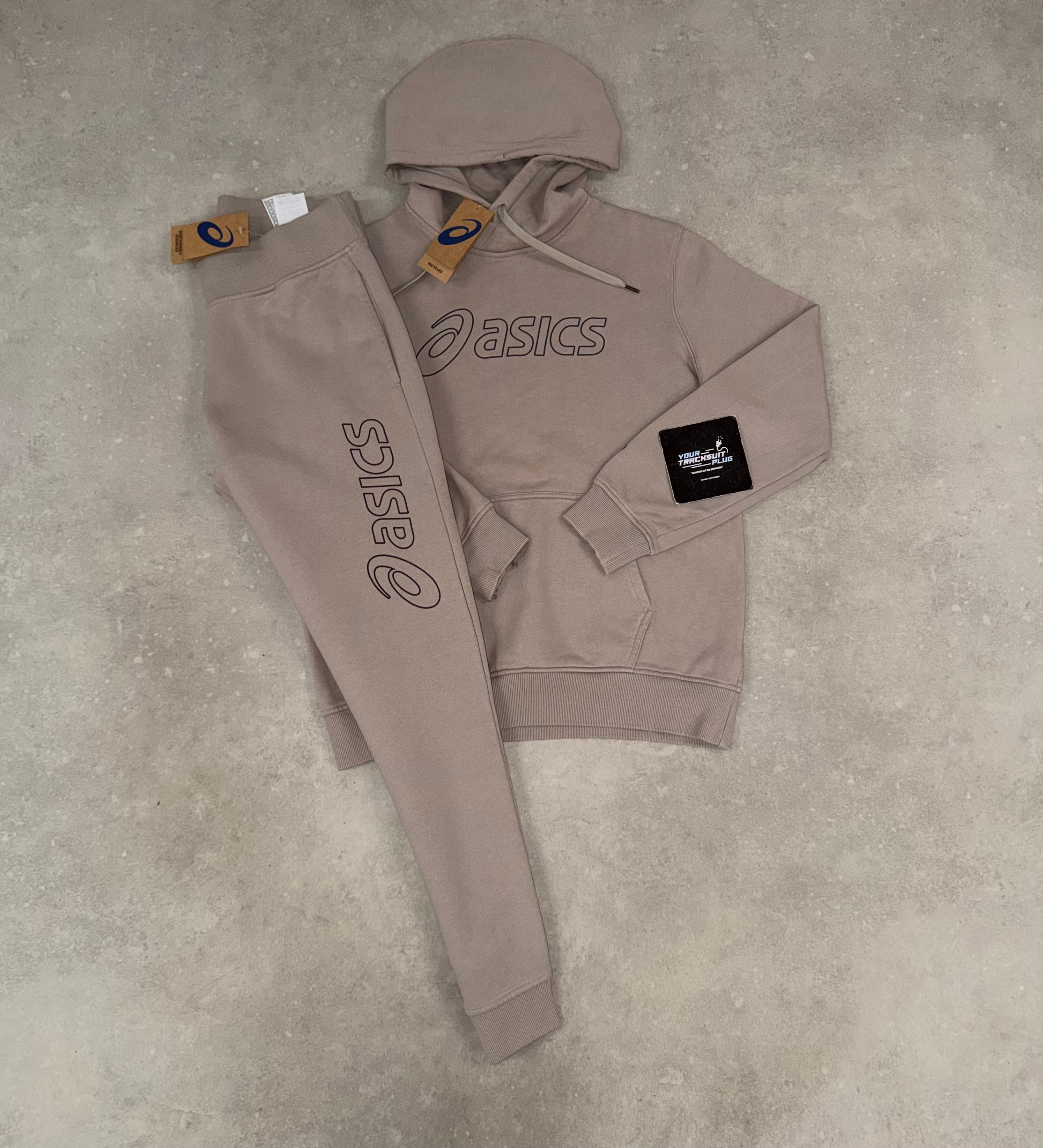 ASICS BEIGE HOODY TRACKSUIT // LIMITED EDITION