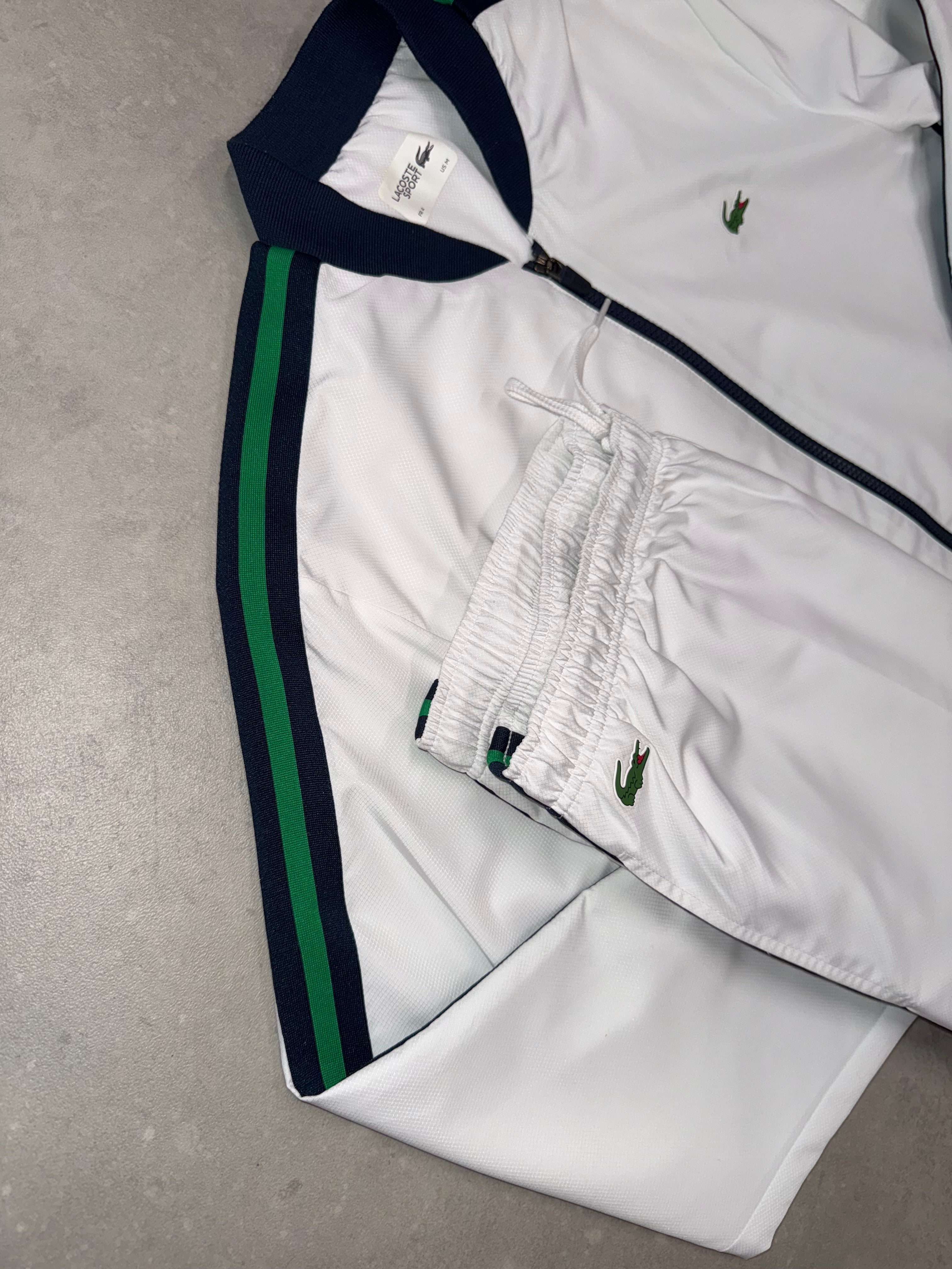 LACOSTE TRACKSUIT WHITE // EXCLUSIVE EDITION