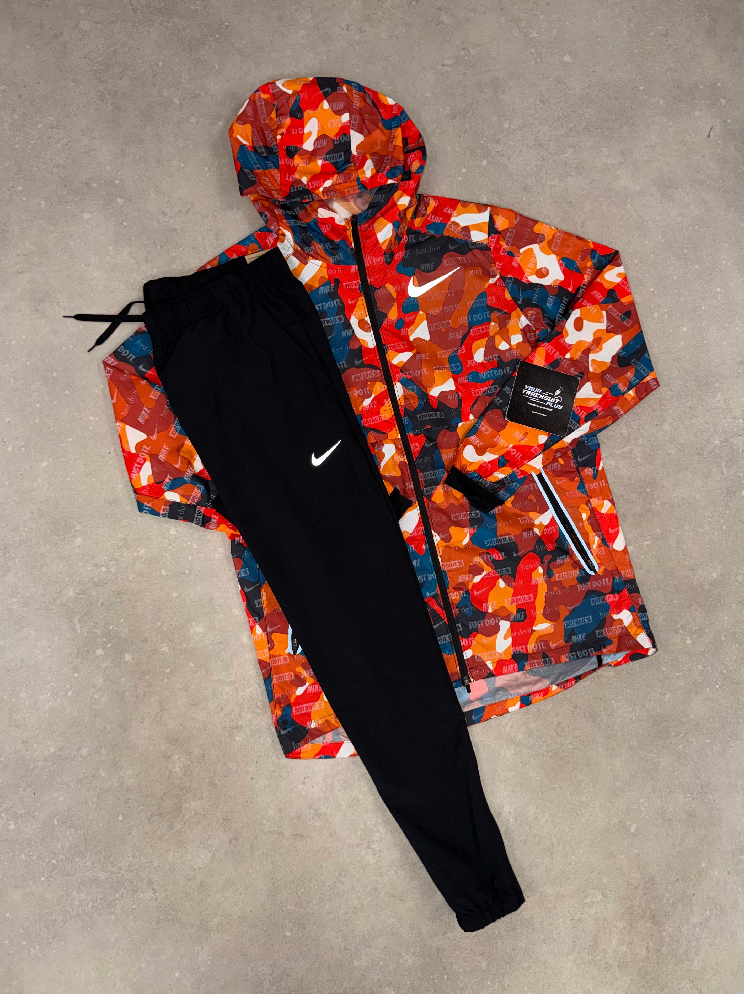 NIKE CAMOUFLAGE REFLECTIE TRACKSUIT // VERY VERY EXCLUSIVE