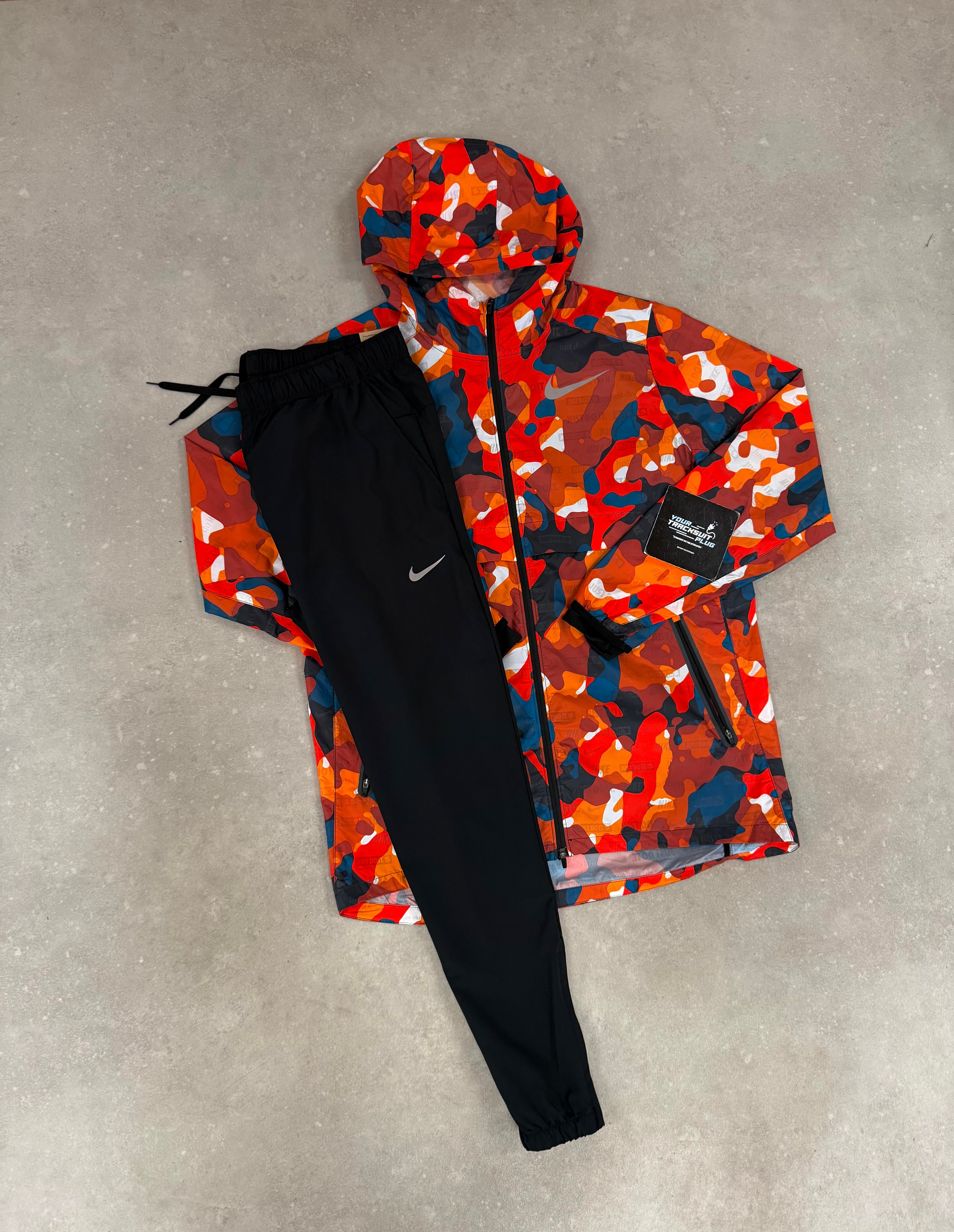 NIKE CAMOUFLAGE REFLECTIE TRACKSUIT // VERY VERY EXCLUSIVE