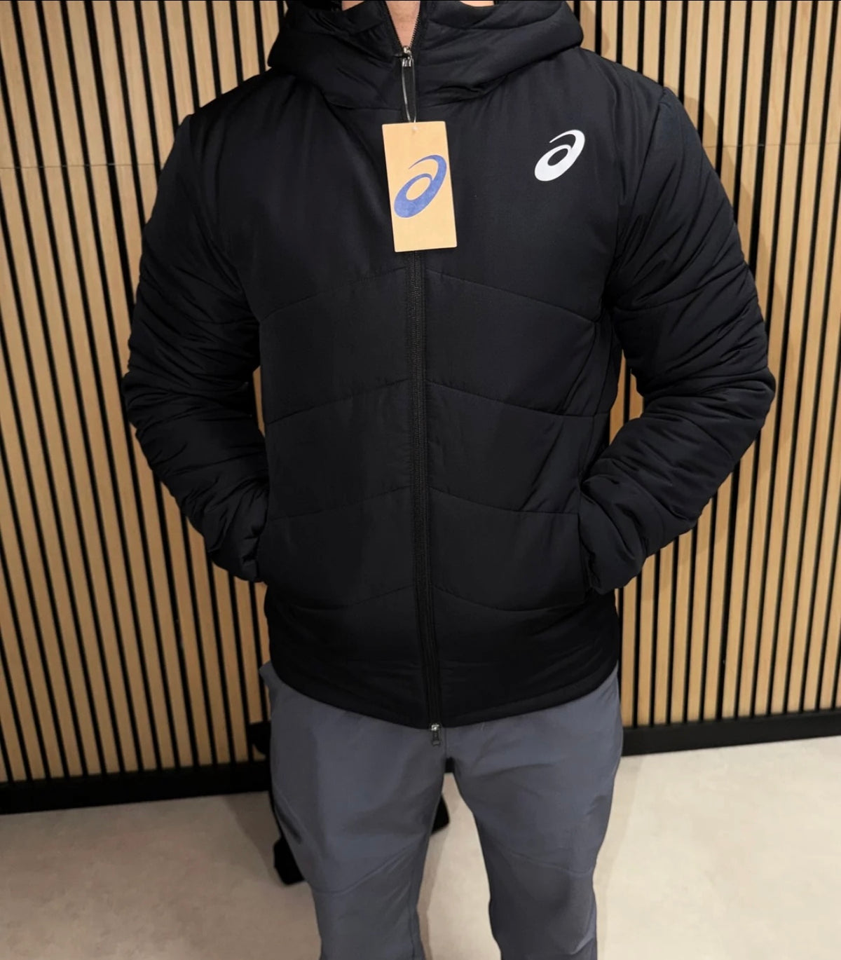 ASICS WINTERJACKET BLACK // LIMITED EDITION