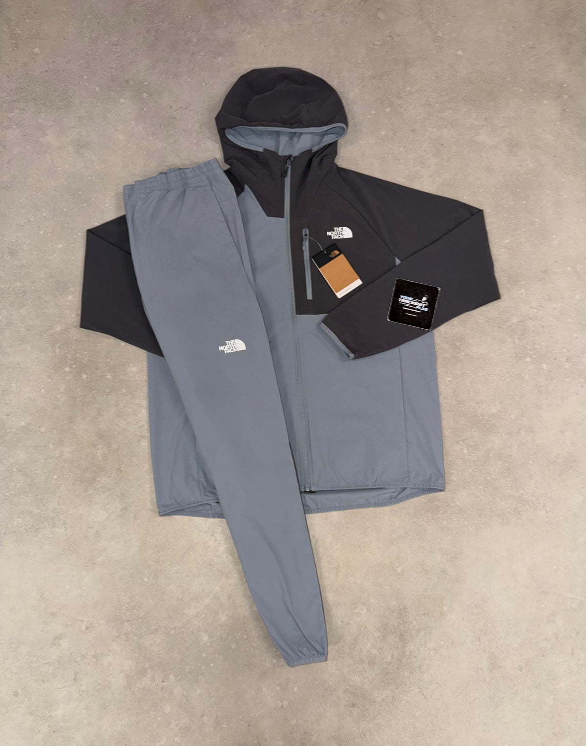 NORTH FACE TRACKSUIT GREY // THE LATEST